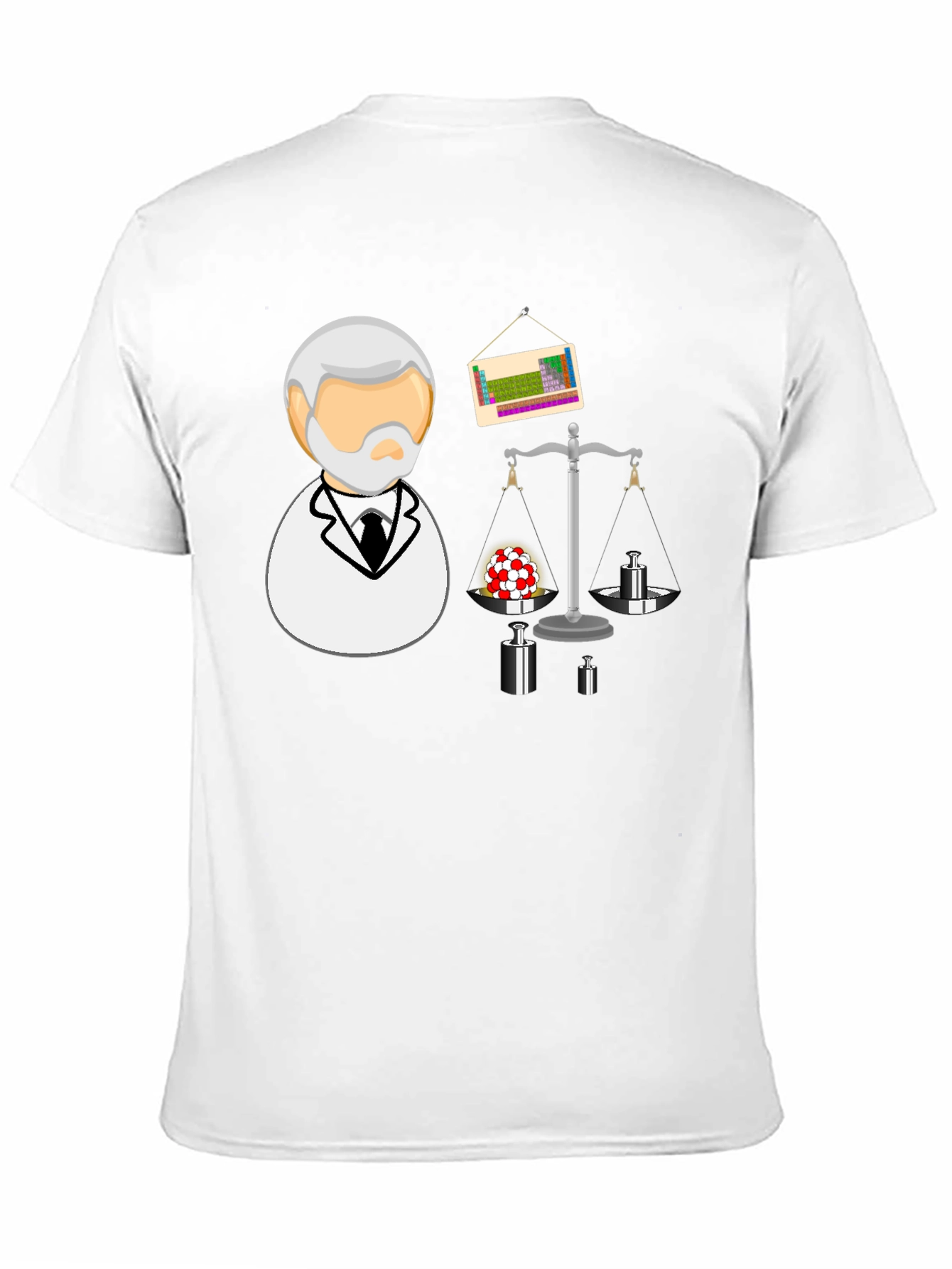Science T-Shirt: Balance of Chemistry Black