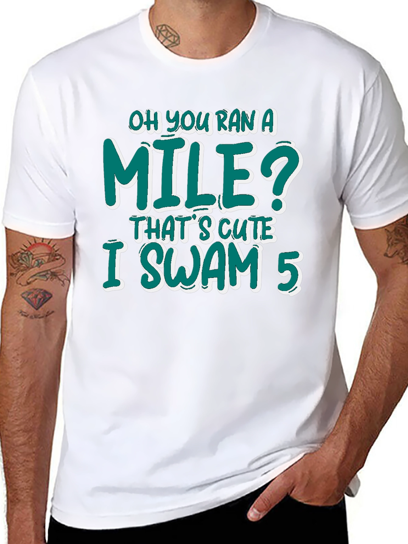 Swimmers I Swam 5 Graphic T-Shirt