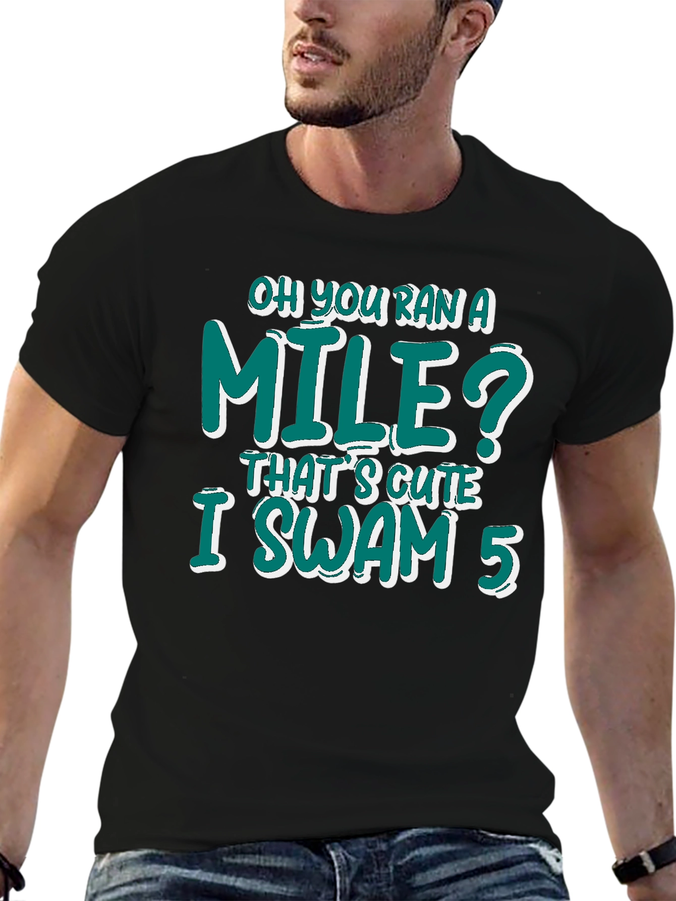 Swimmers I Swam 5 Graphic T-Shirt