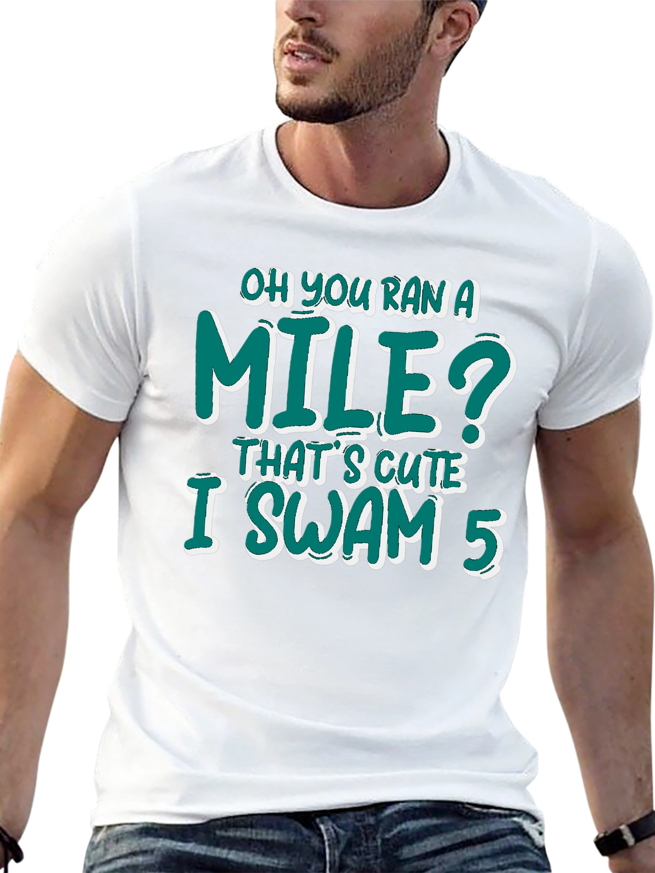 Swimmers I Swam 5 Graphic T-Shirt