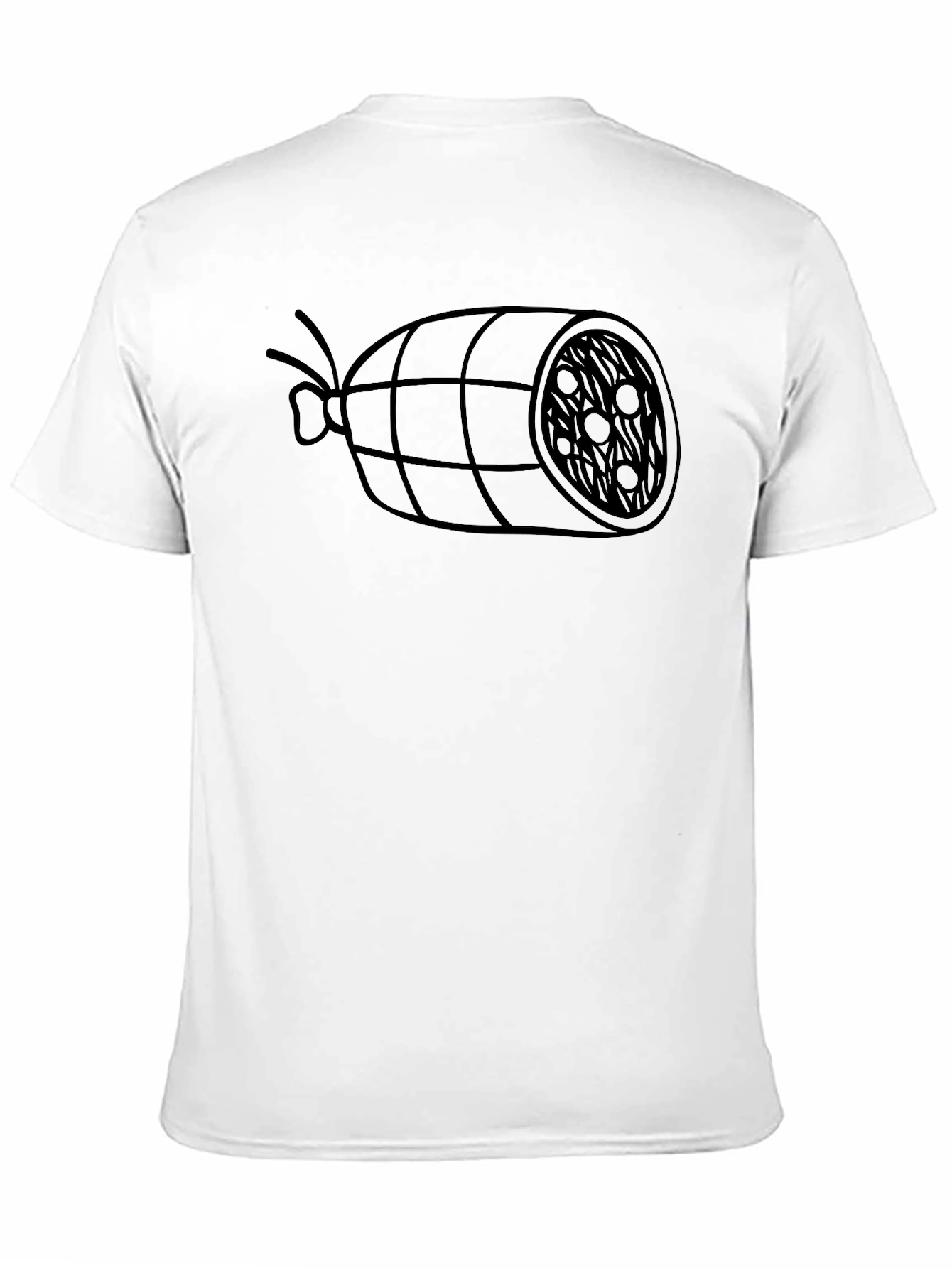 Salami T-Shirt - Funny Food Graphic Tee