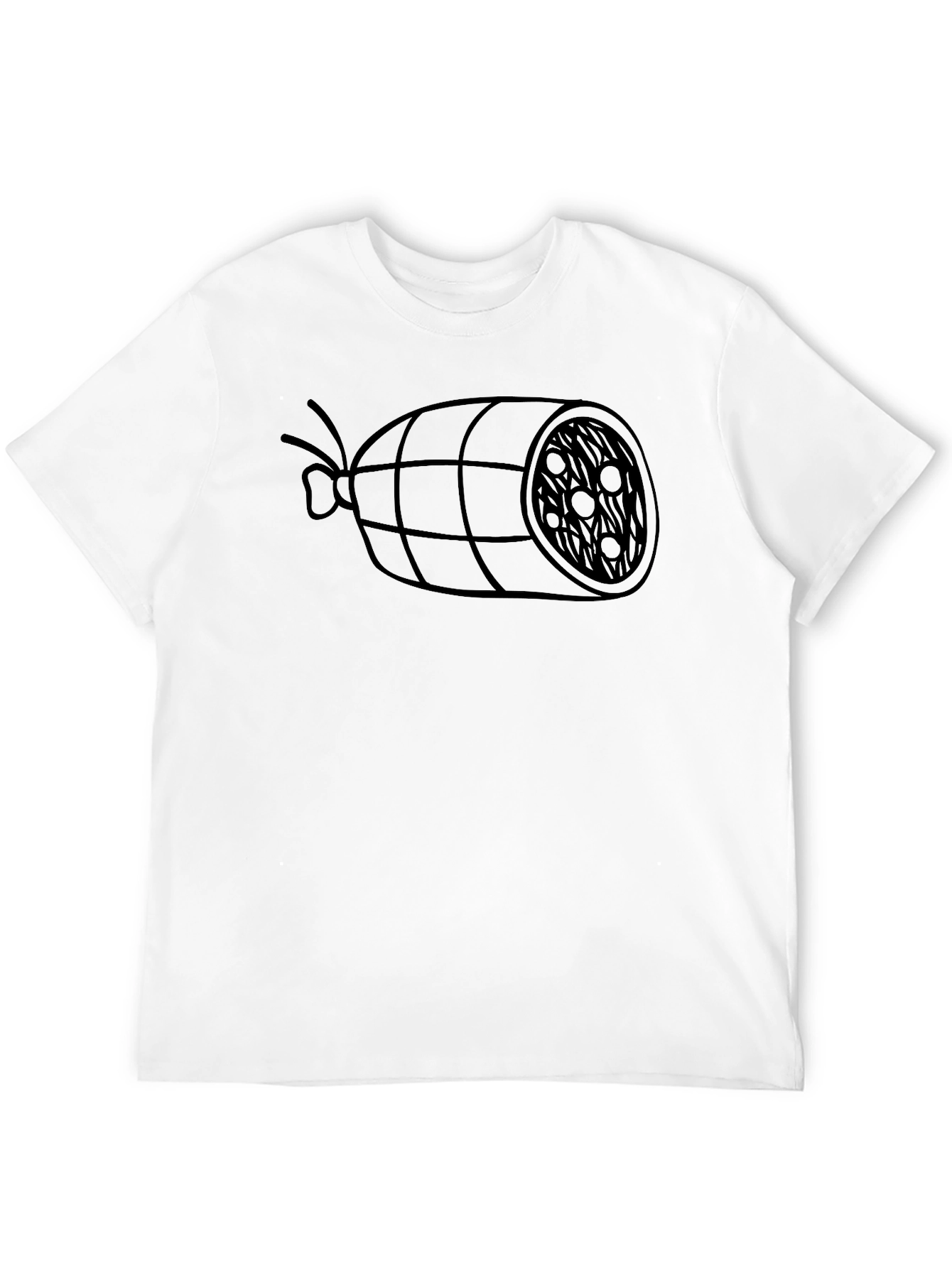 Salami T-Shirt - Funny Food Graphic Tee