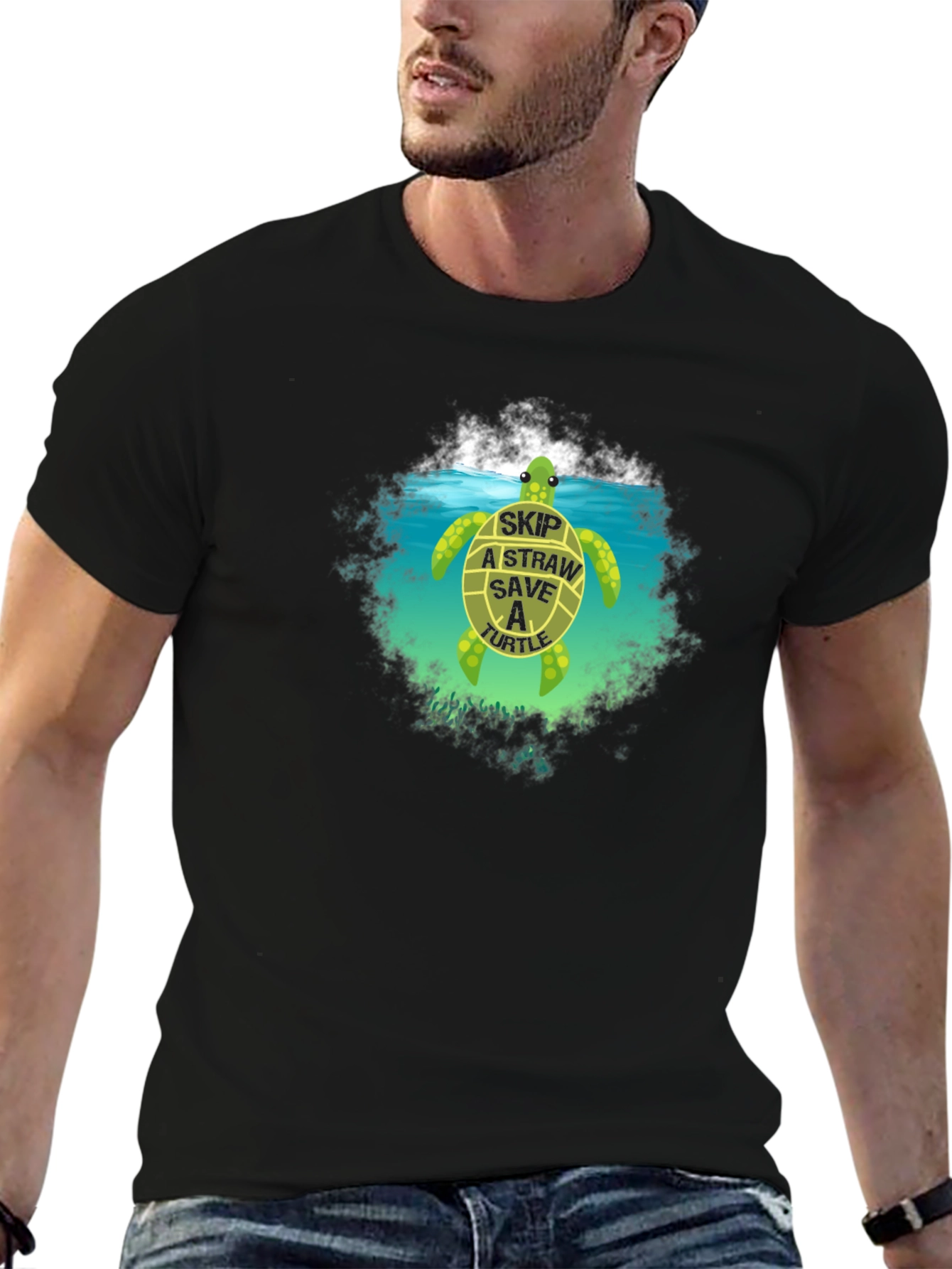 Save the Turtles Graphic Tee