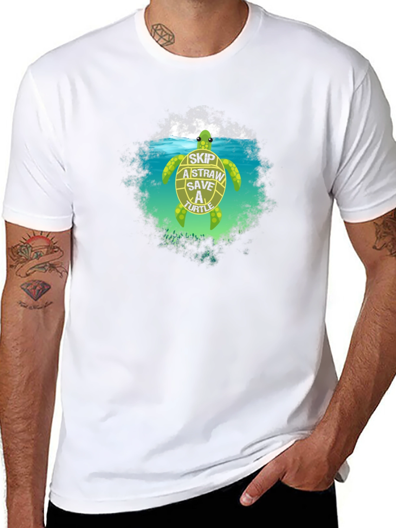 Save the Turtles Graphic Tee