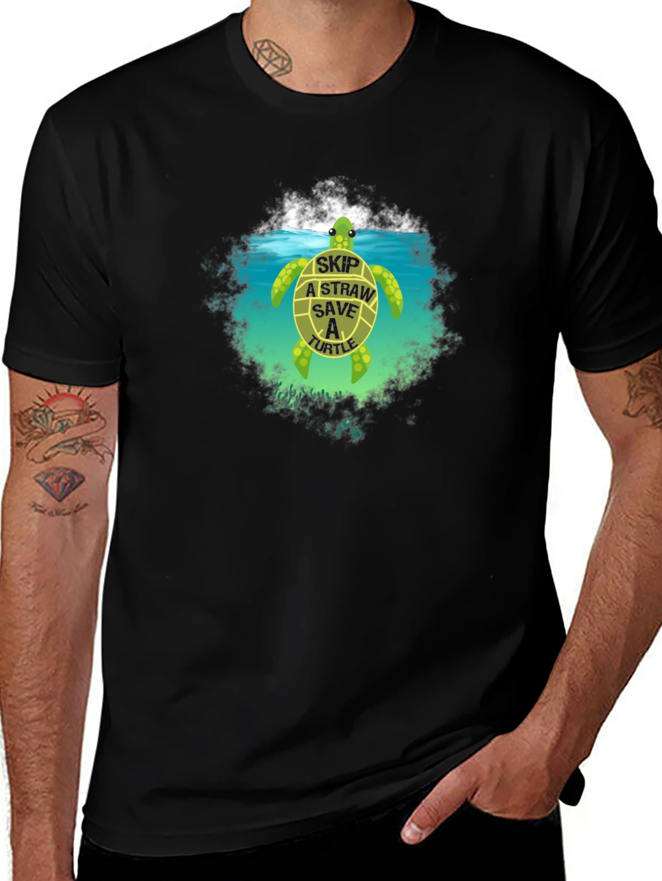 Save the Turtles Graphic Tee