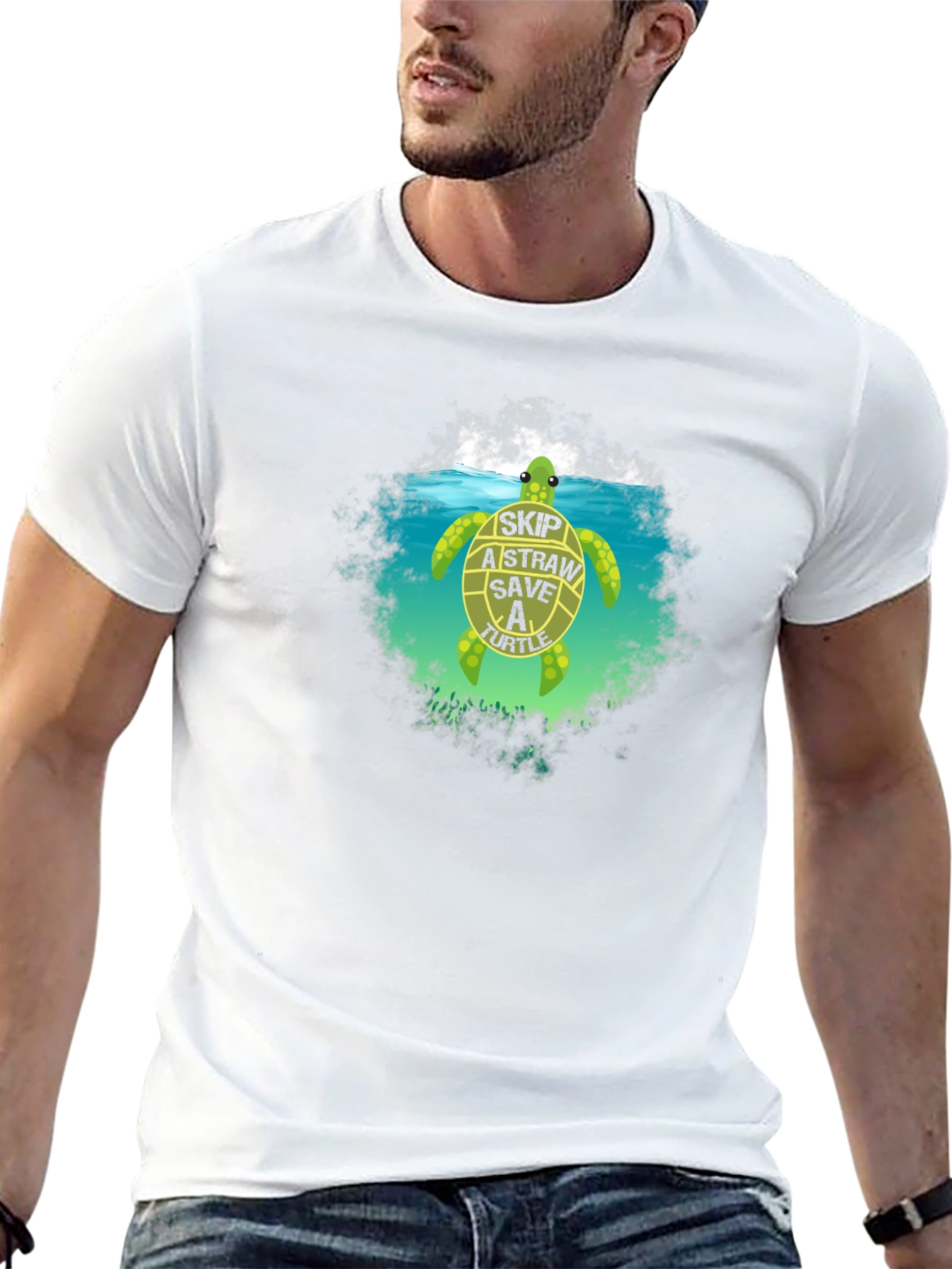 Save the Turtles Graphic Tee
