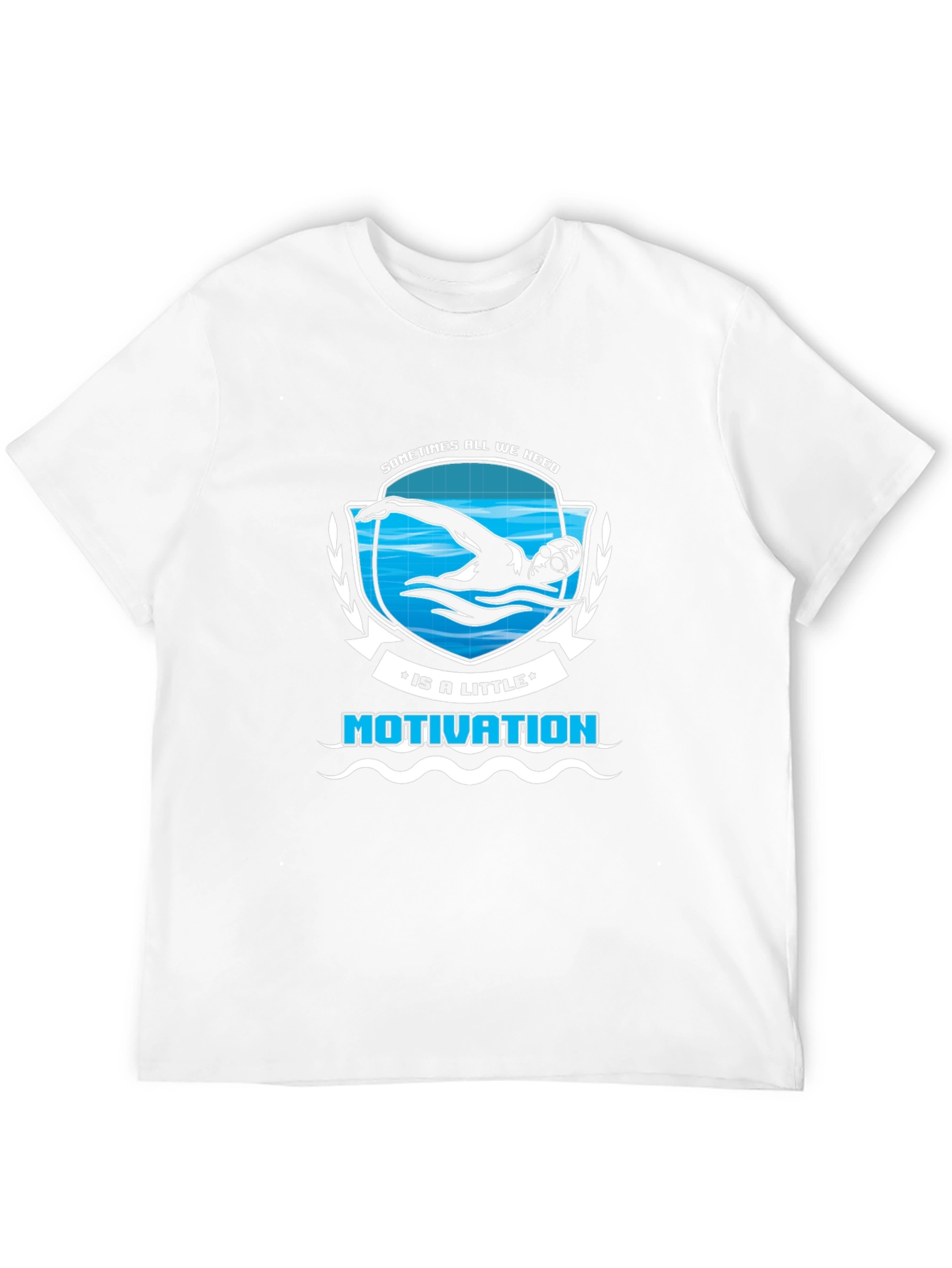 Motivation Swimmer Graphic T-Shirt