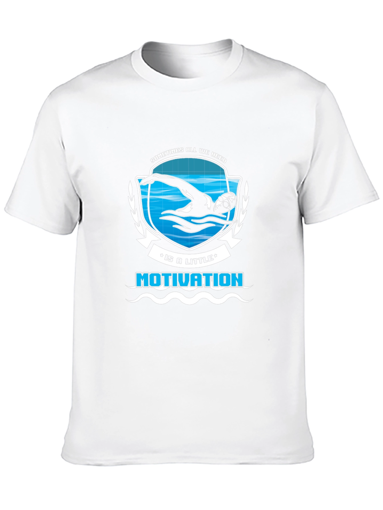 Motivation Swimmer Graphic T-Shirt