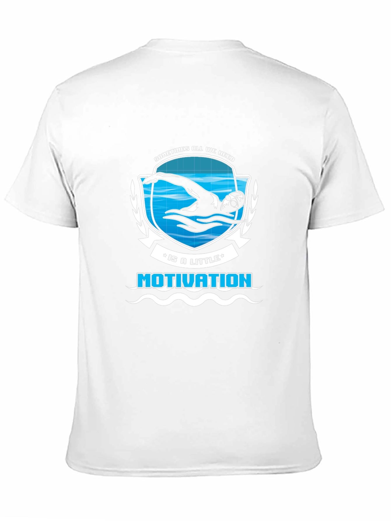 Motivation Swimmer Graphic T-Shirt