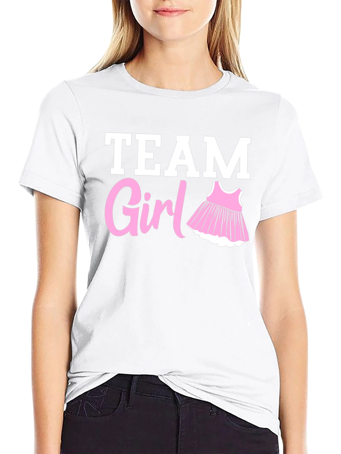 Team Girl T-Shirt - Gender Reveal Party