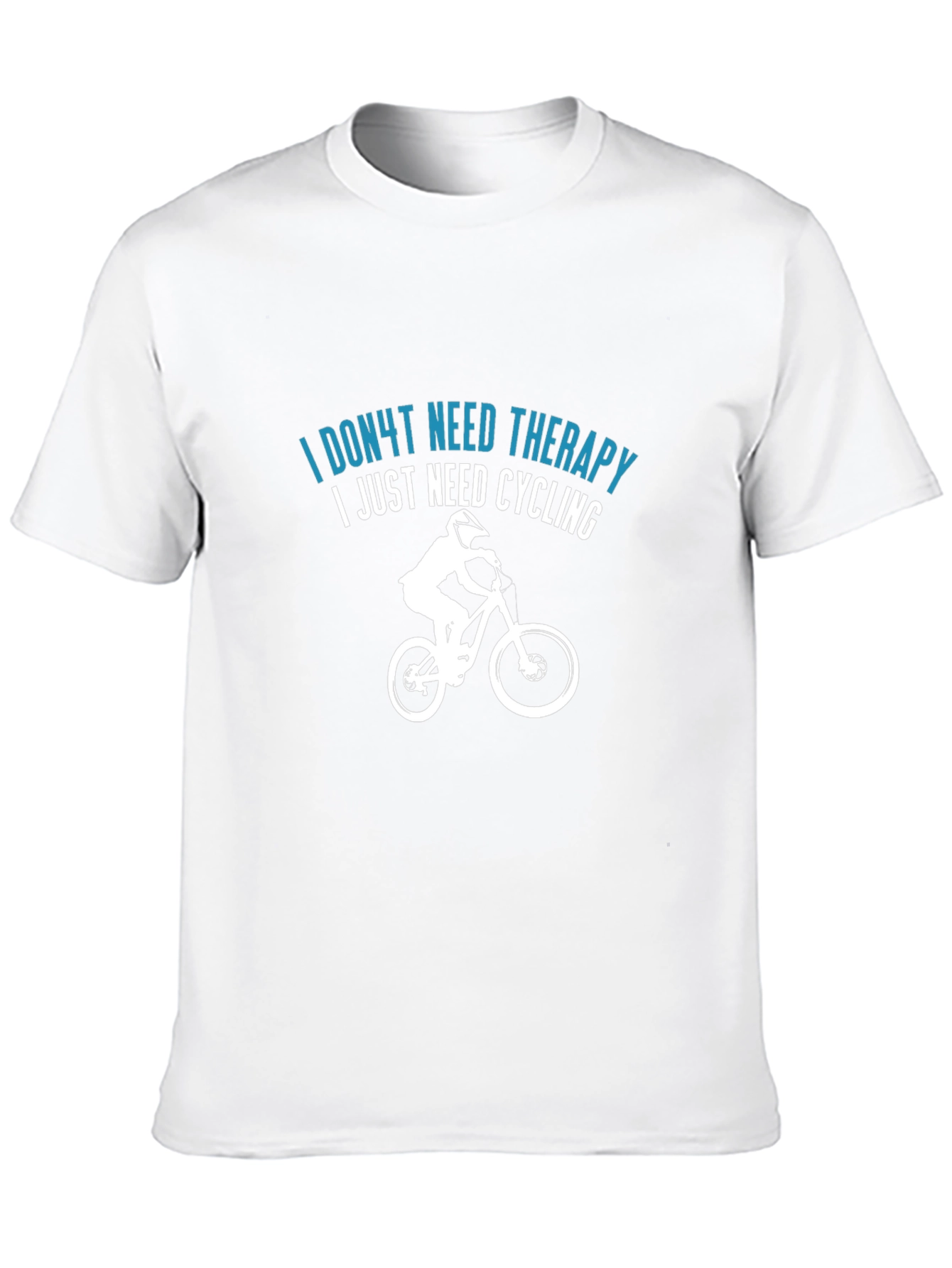 Funny Cycling T-Shirt - I Dont Need Therapy