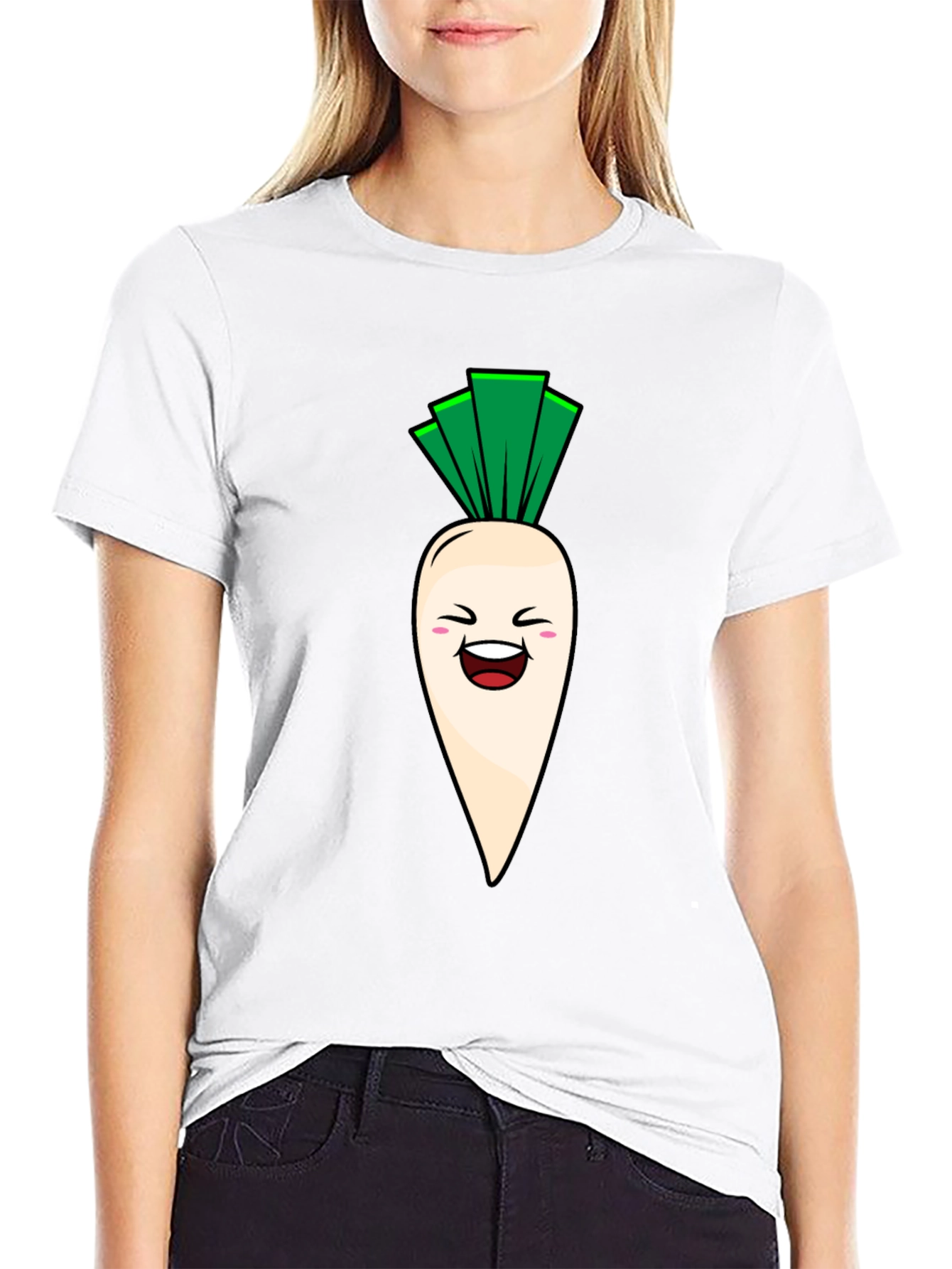 Funny Radish Graphic T-Shirt - Unisex