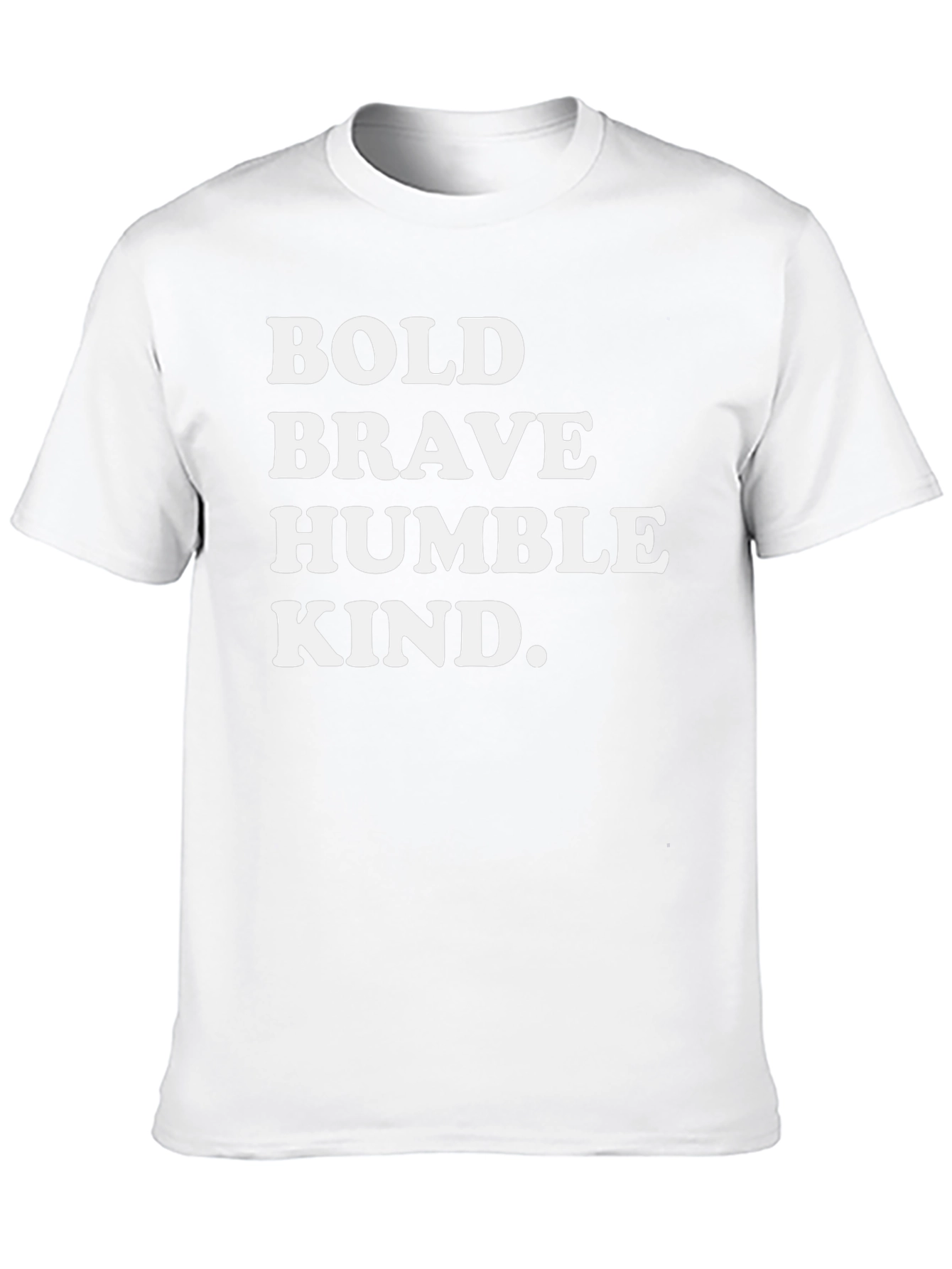 Bold Brave Humble Kind Black T-Shirt