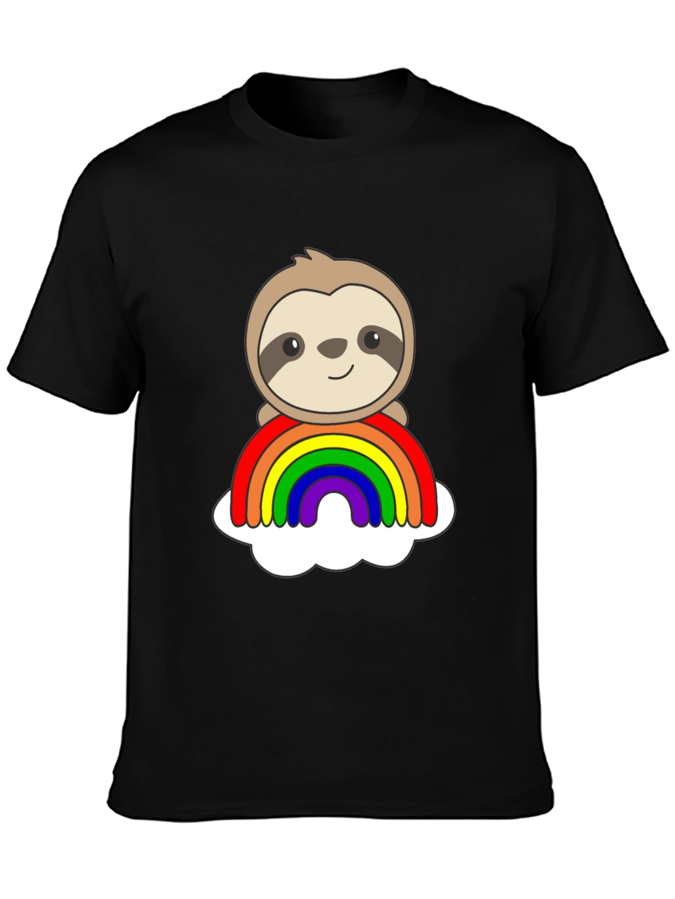 Sloth Rainbow T-Shirt - Pride & Comfort