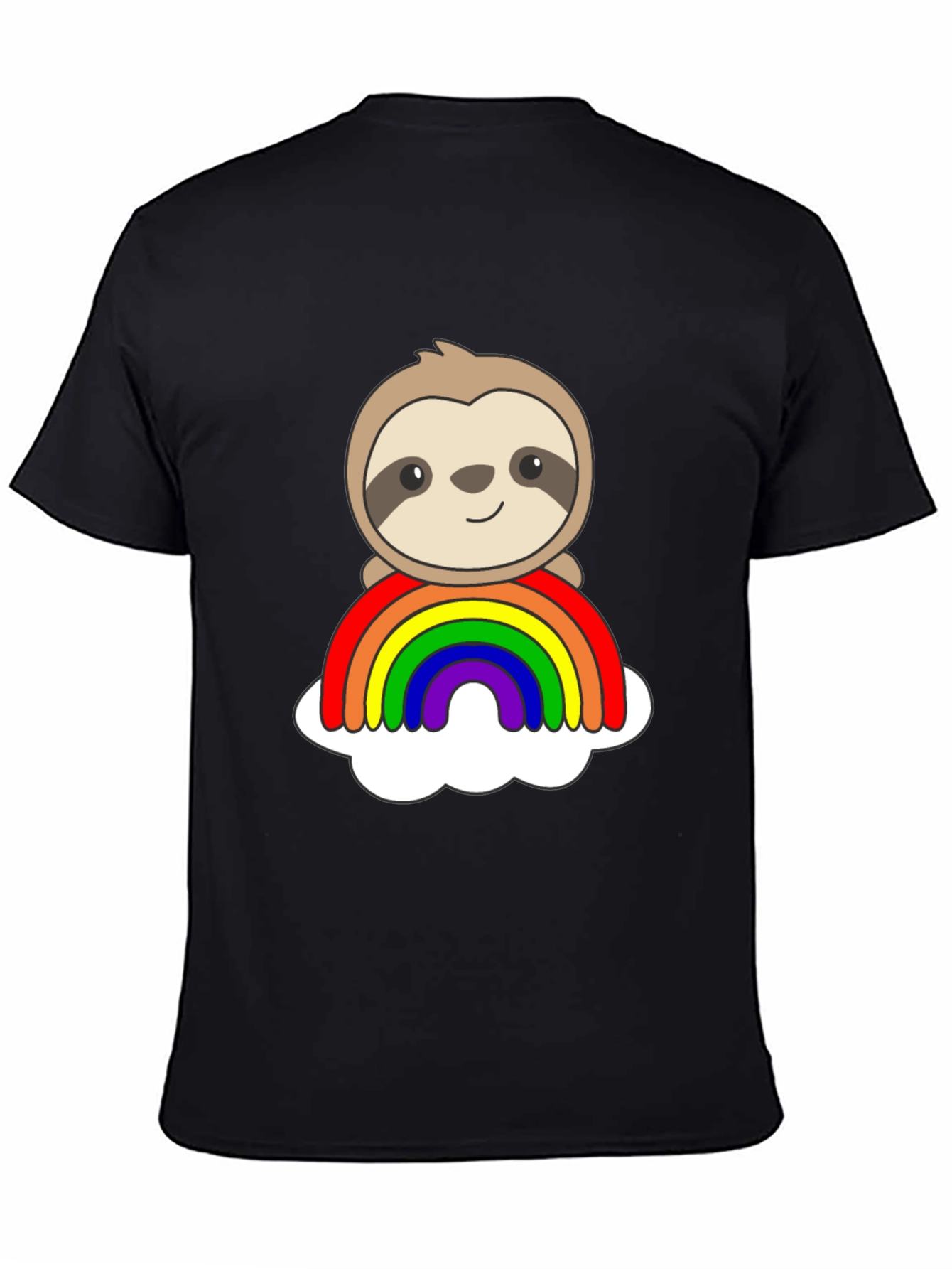 Sloth Rainbow T-Shirt - Pride & Comfort
