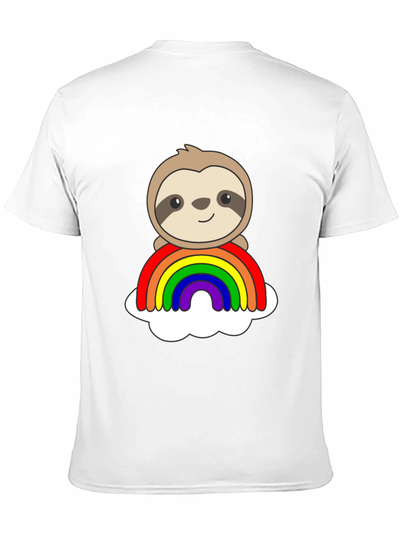 Sloth Rainbow T-Shirt - Pride & Comfort