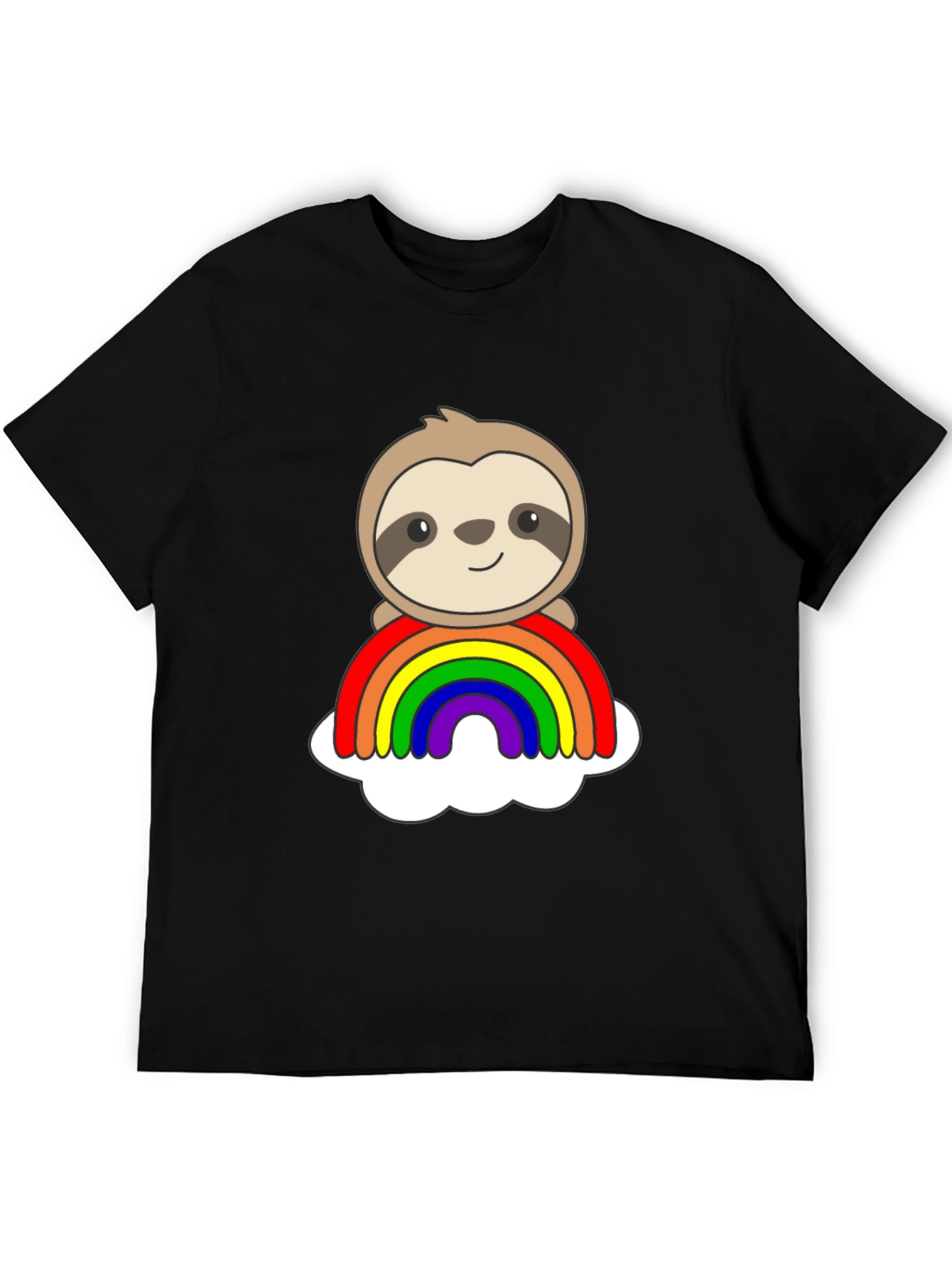 Sloth Rainbow T-Shirt - Pride & Comfort