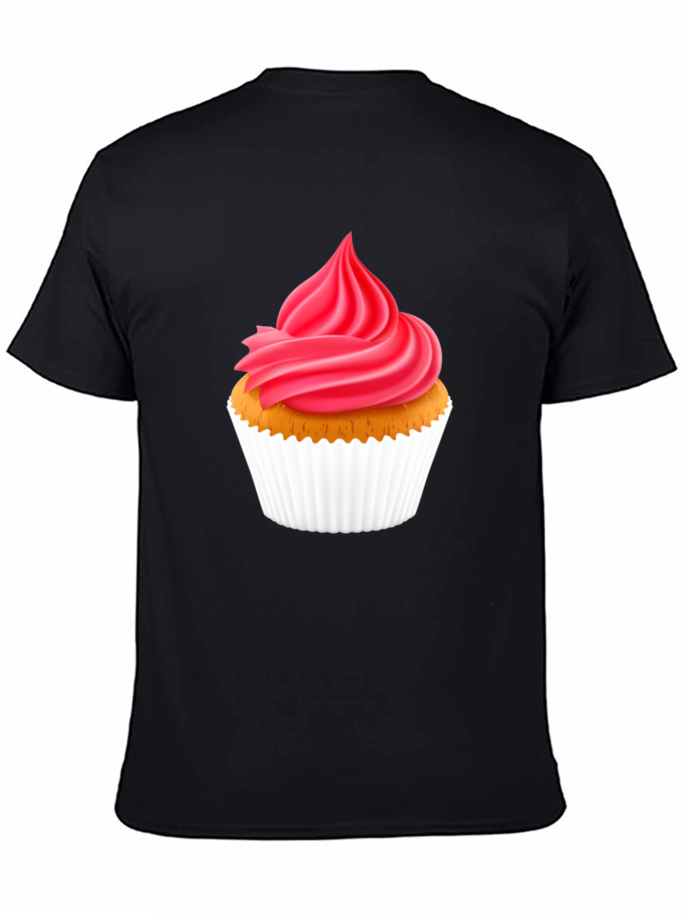 Cupcake Graphic T-Shirt - Sweet Treat Design