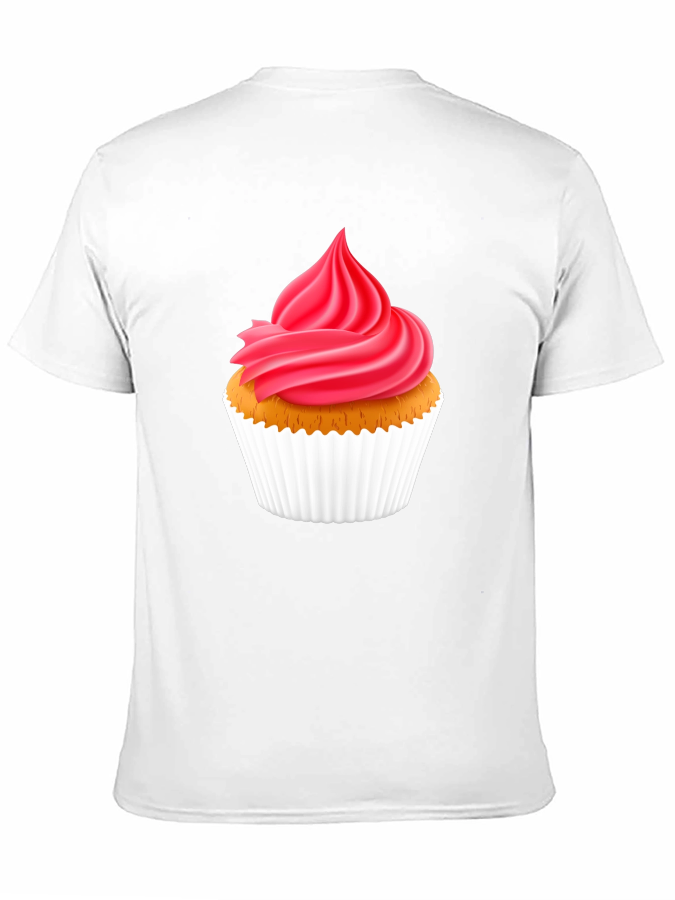 Cupcake Graphic T-Shirt - Sweet Treat Design