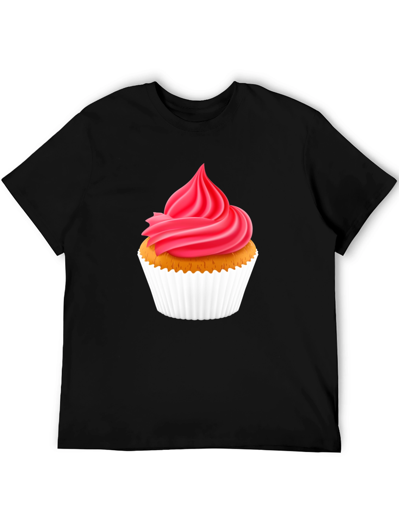 Cupcake Graphic T-Shirt - Sweet Treat Design
