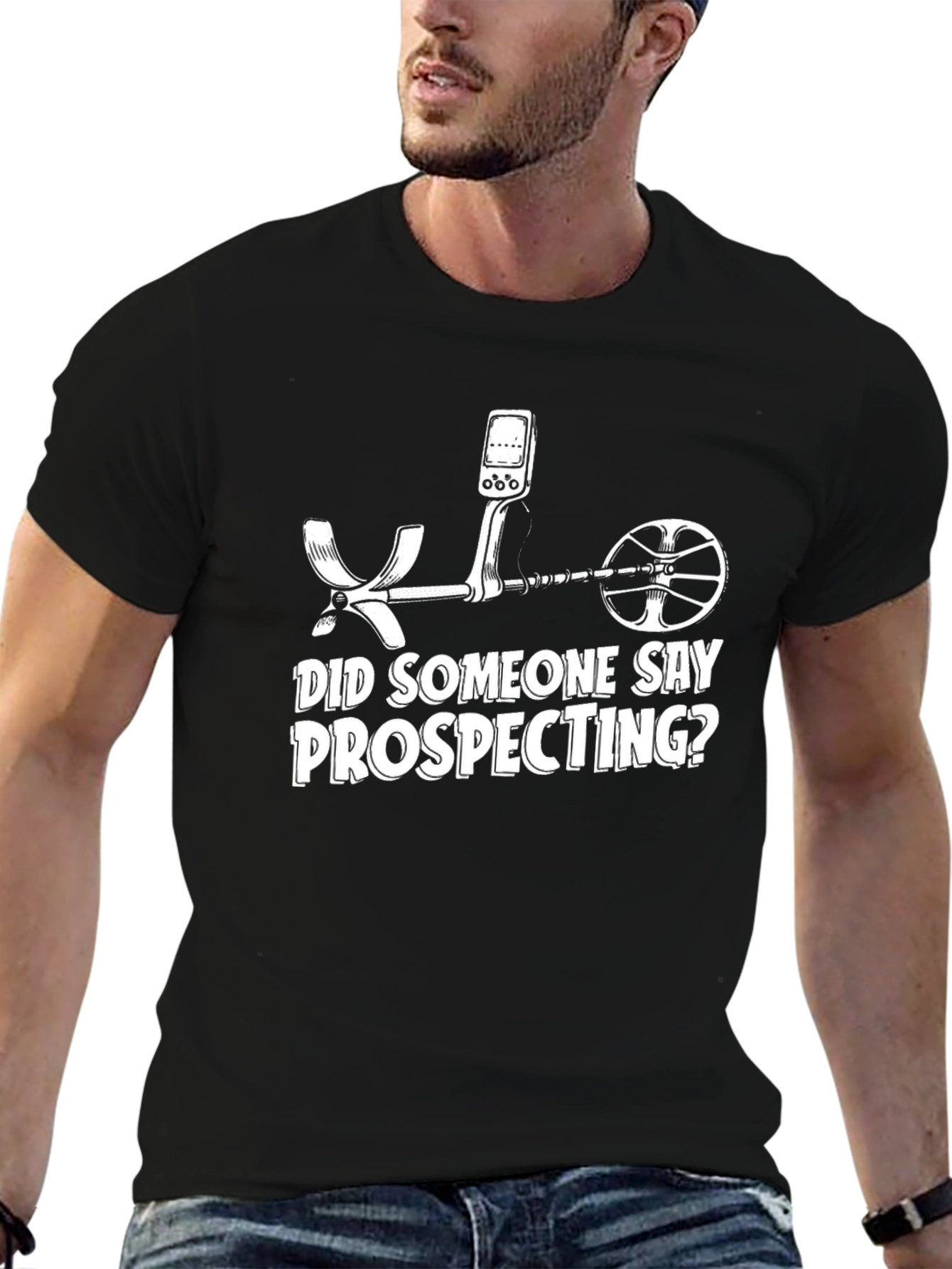 Prospecting T-Shirt - Metal Detector Design