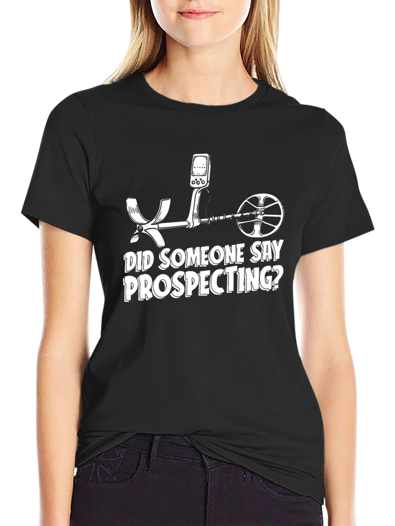 Prospecting T-Shirt - Metal Detector Design