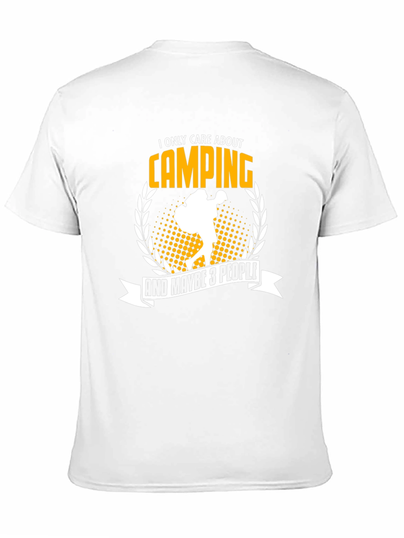 Camping T-Shirt: I Only Care About Camping