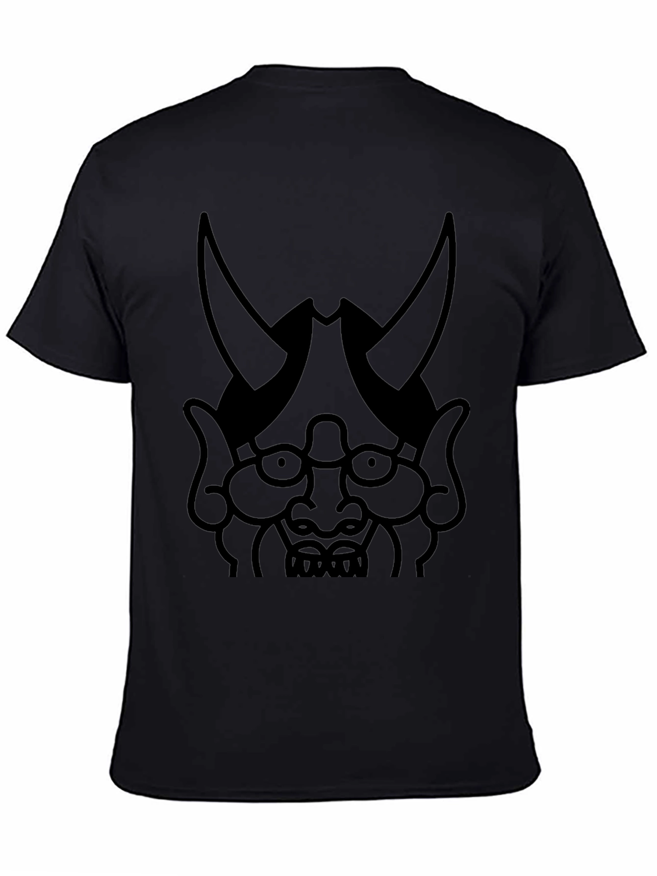 Demon Graphic T-Shirt - Classic Black Tee