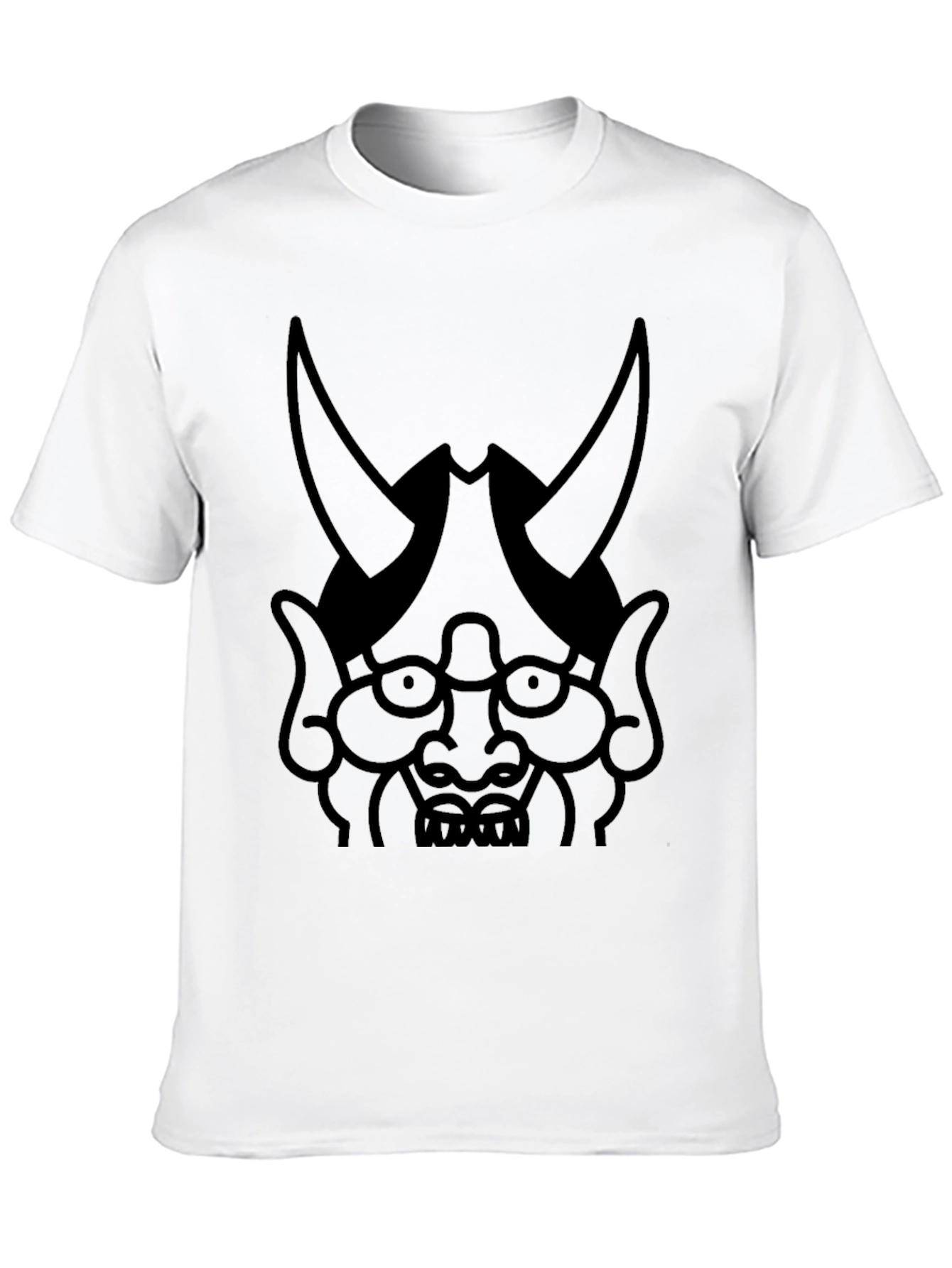 Demon Graphic T-Shirt - Classic Black Tee
