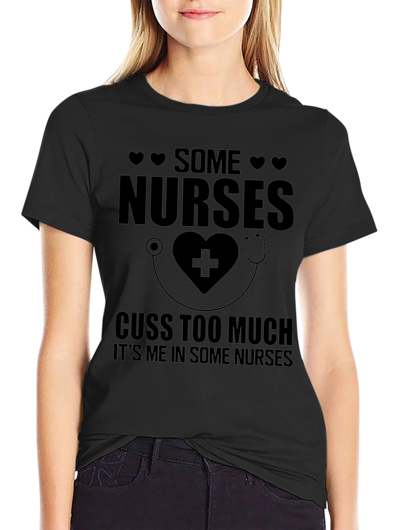 Some Nurses Cuss Too Much Funny T-Shirt