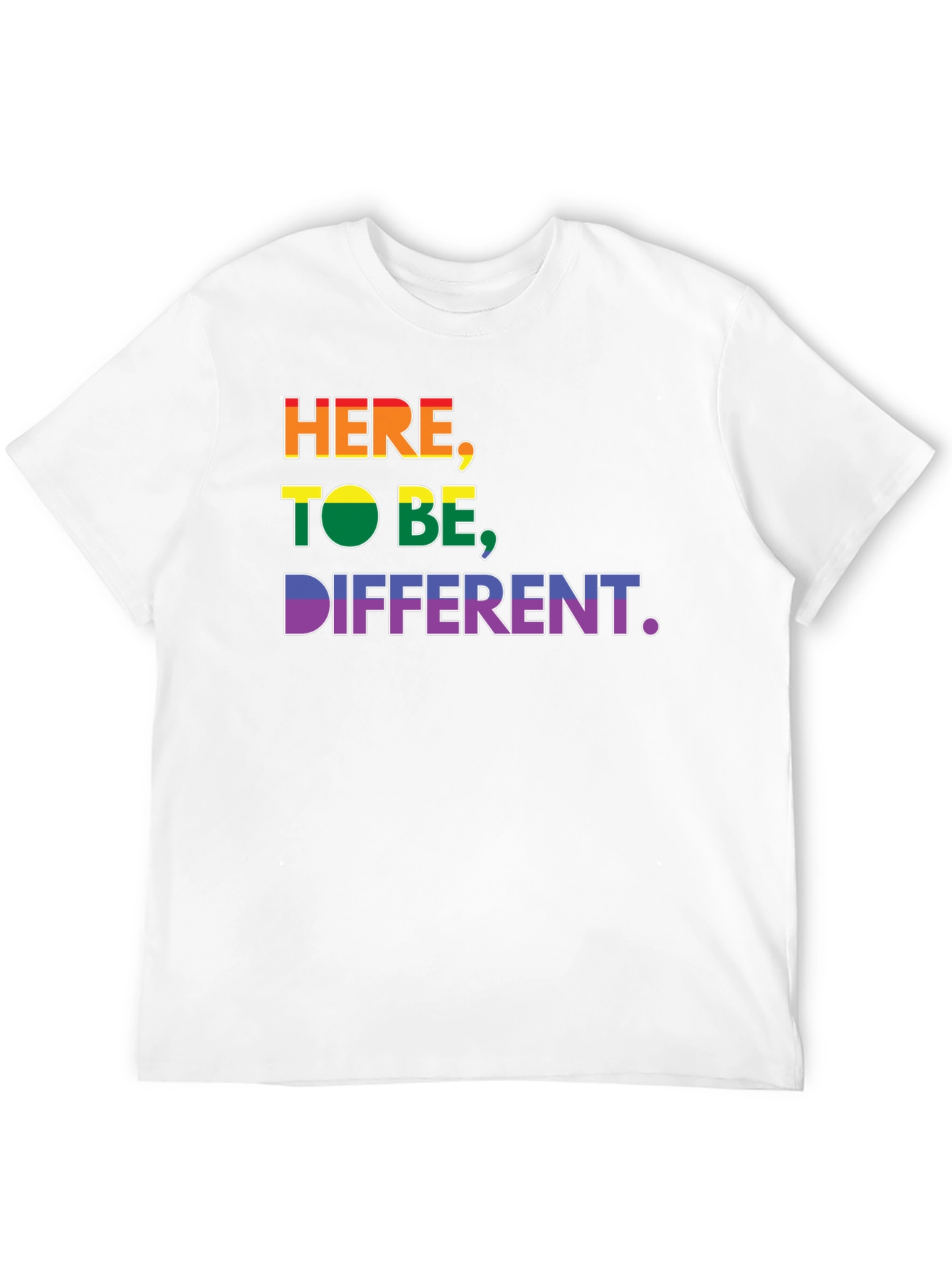 Here To Be Different LGBT Pride T-Shirt