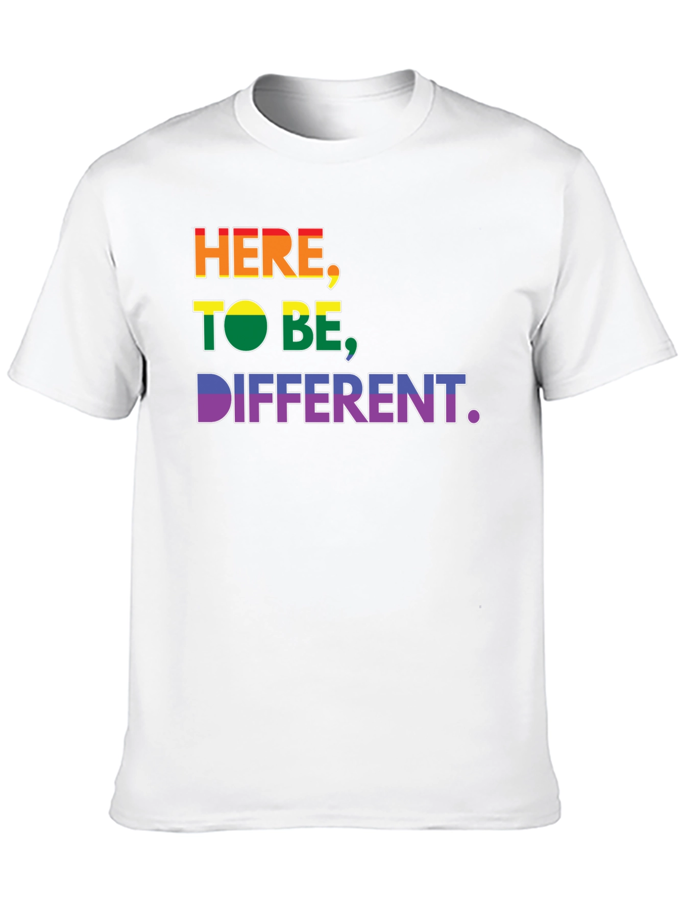 Here To Be Different LGBT Pride T-Shirt