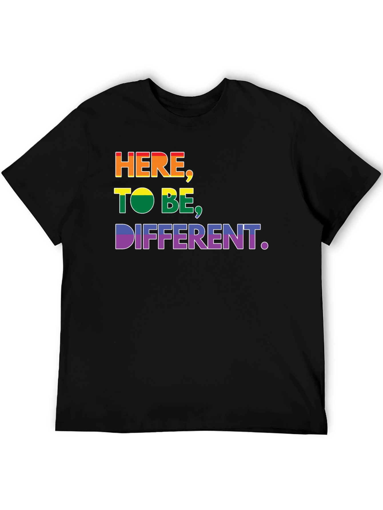 Here To Be Different LGBT Pride T-Shirt