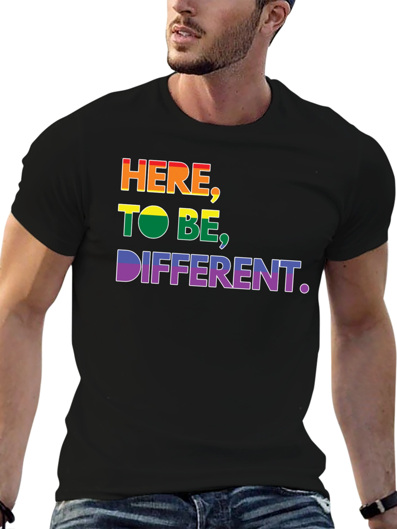 Here To Be Different LGBT Pride T-Shirt