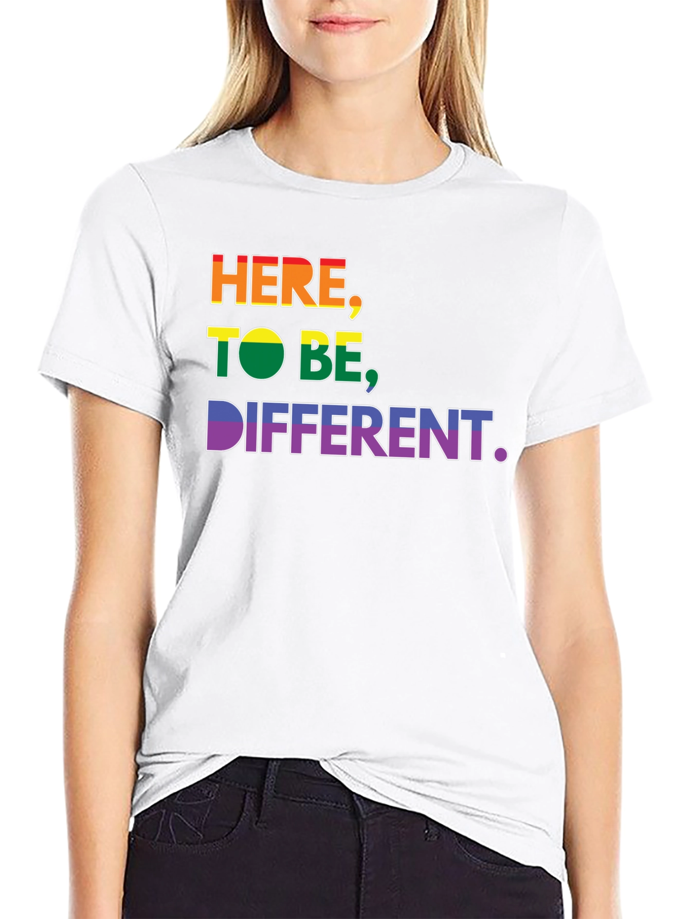 Here To Be Different LGBT Pride T-Shirt