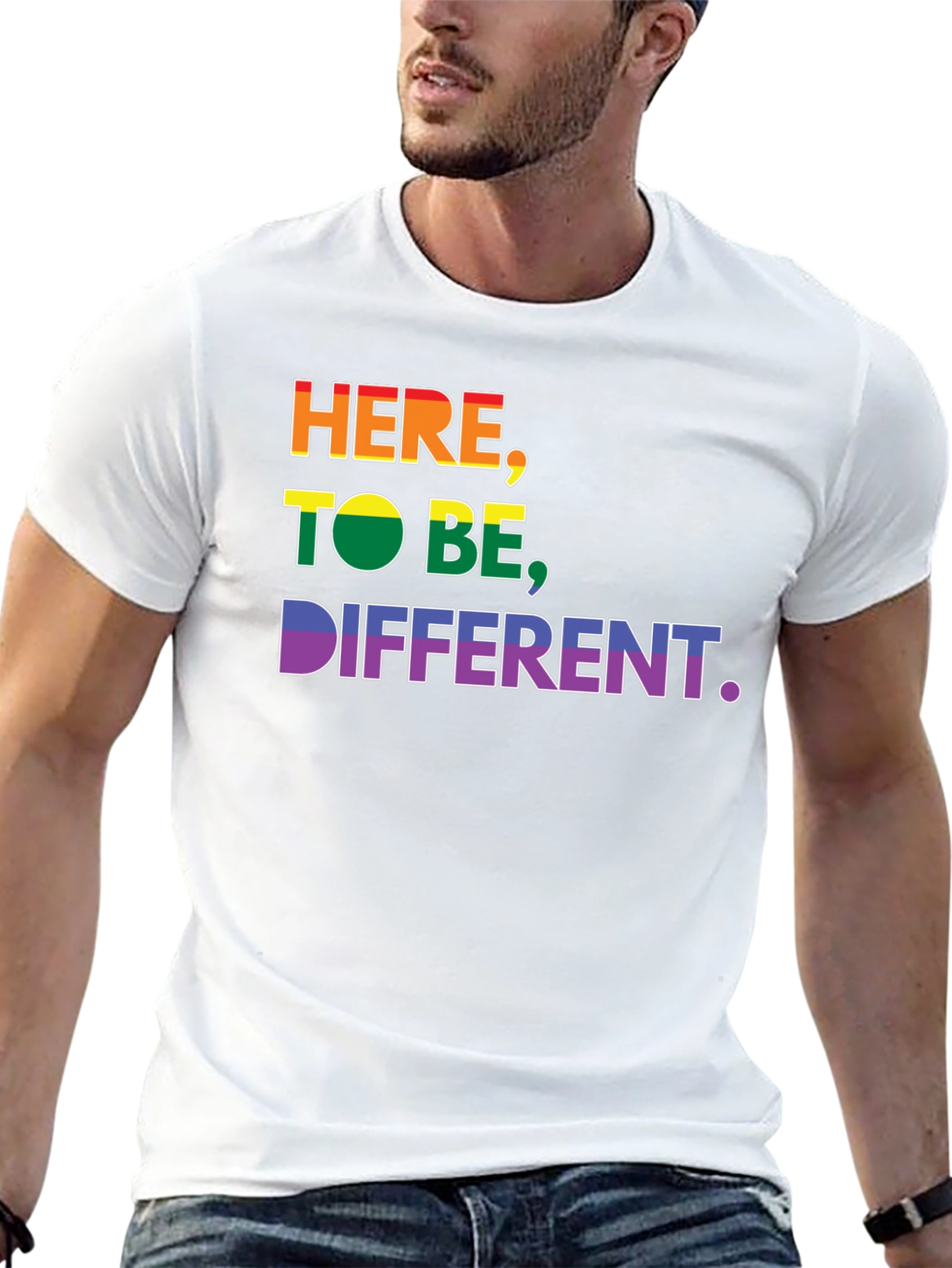 Here To Be Different LGBT Pride T-Shirt