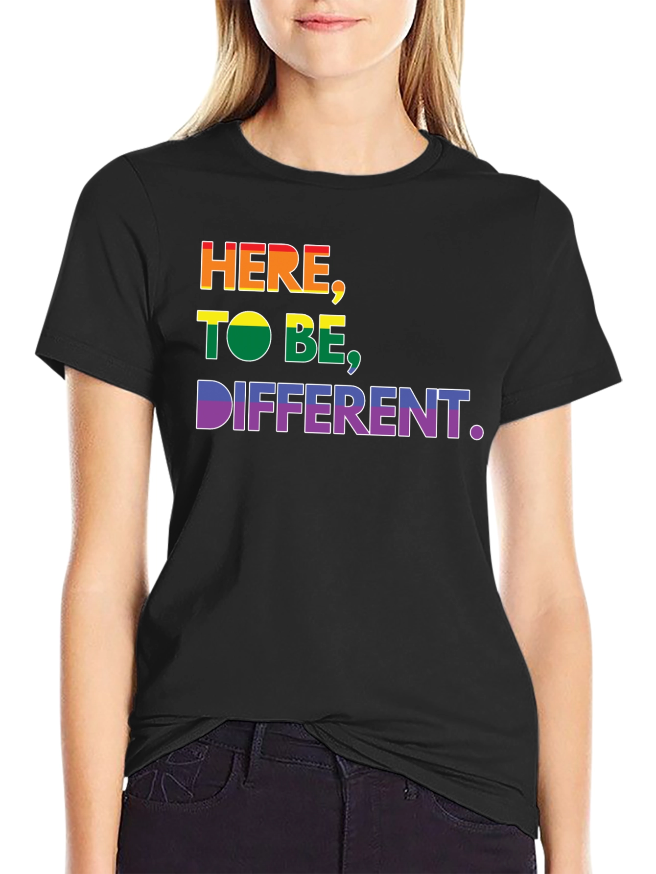 Here To Be Different LGBT Pride T-Shirt