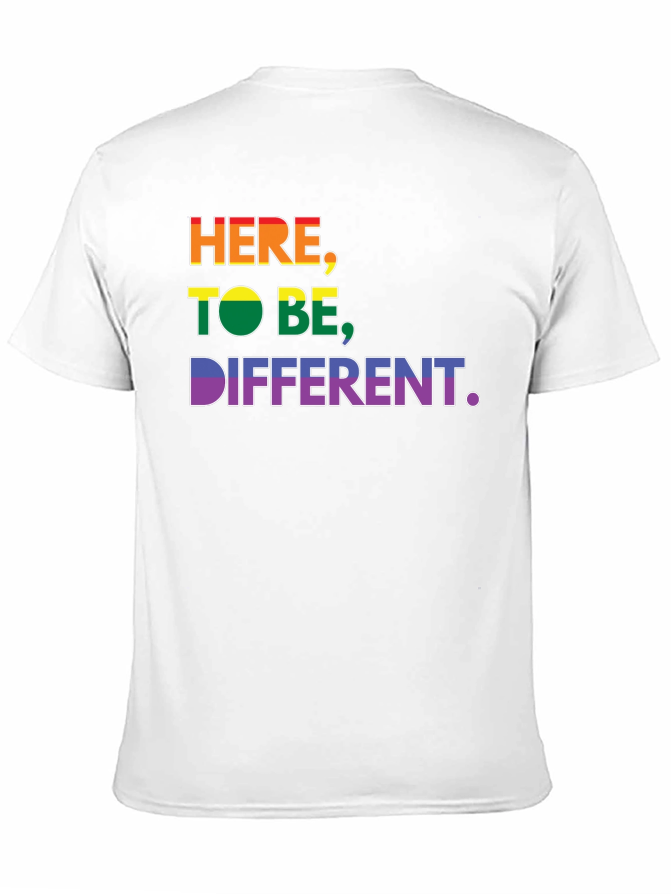 Here To Be Different LGBT Pride T-Shirt