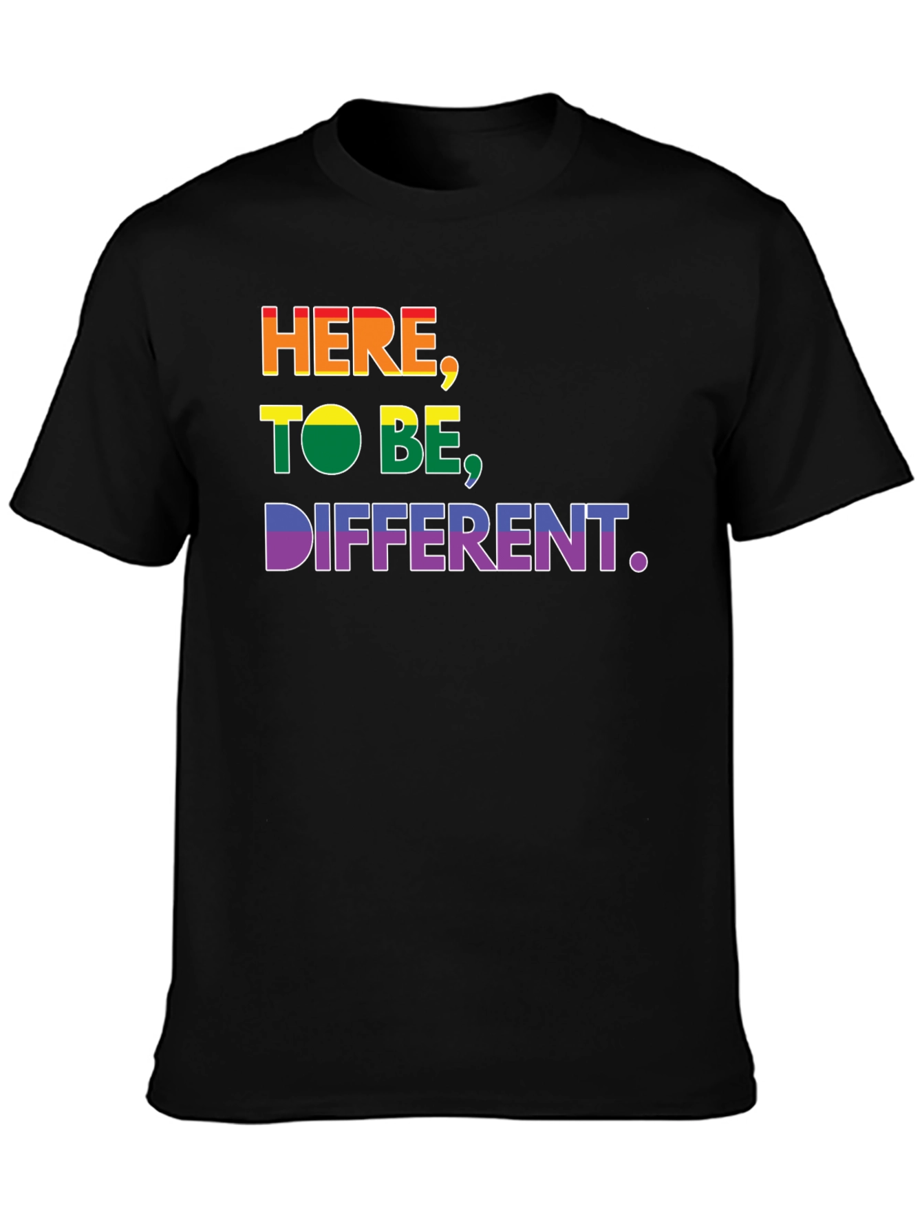 Here To Be Different LGBT Pride T-Shirt