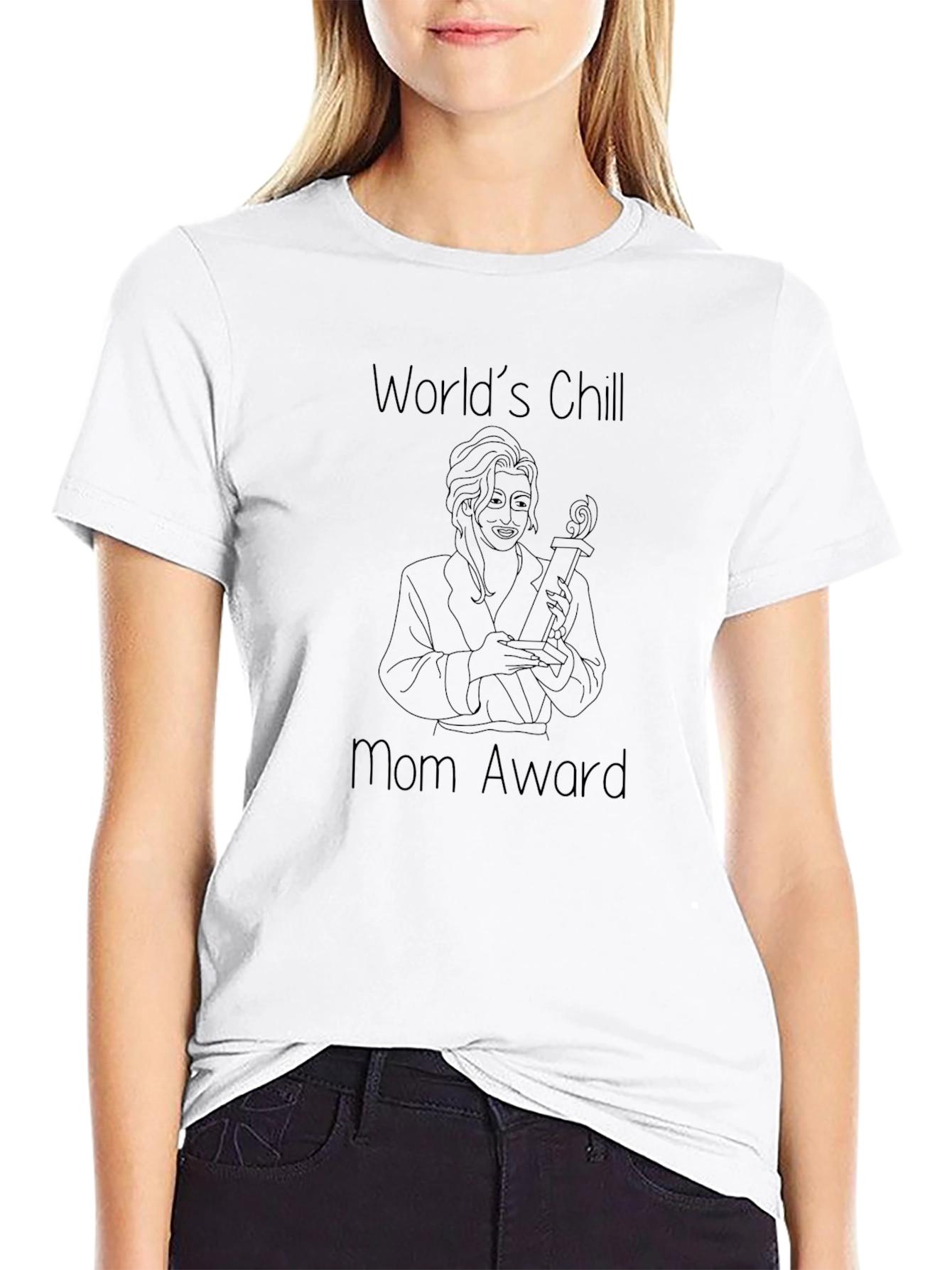 Worlds Chill Mom Award T-Shirt
