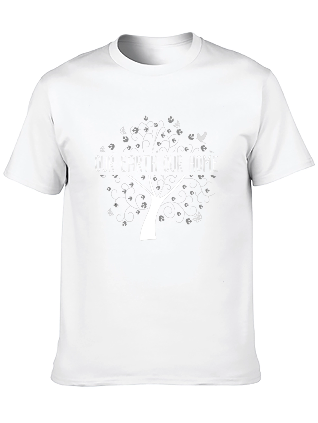 Our Earth Our Home Graphic Tee - Black
