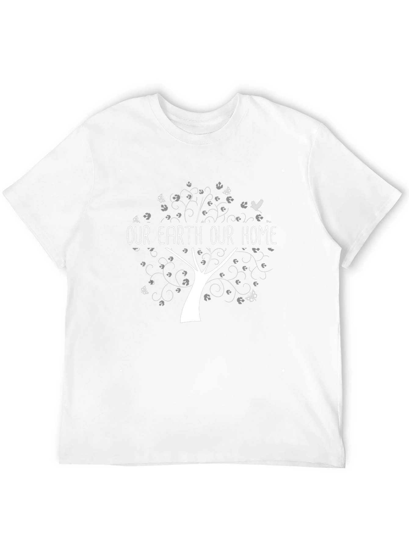 Our Earth Our Home Graphic Tee - Black