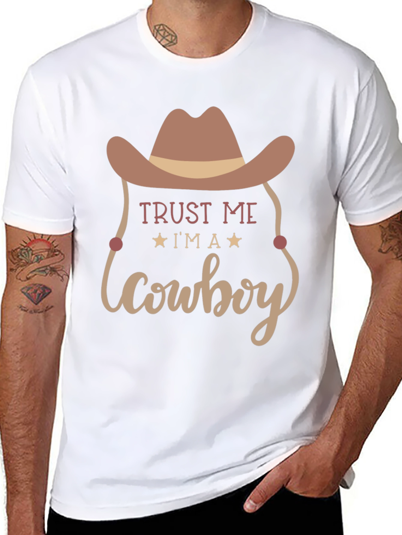 Trust Me Cowboy T-Shirt Western Graphic Tee