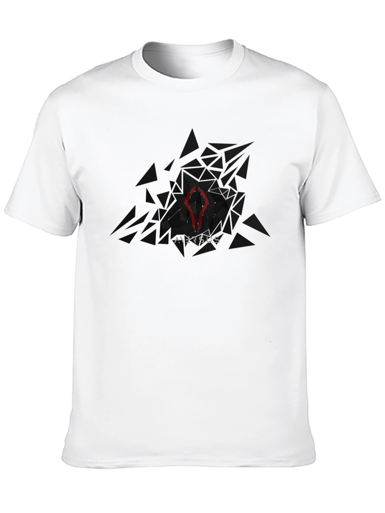 Mens Black Graphic Tee - Versus Design