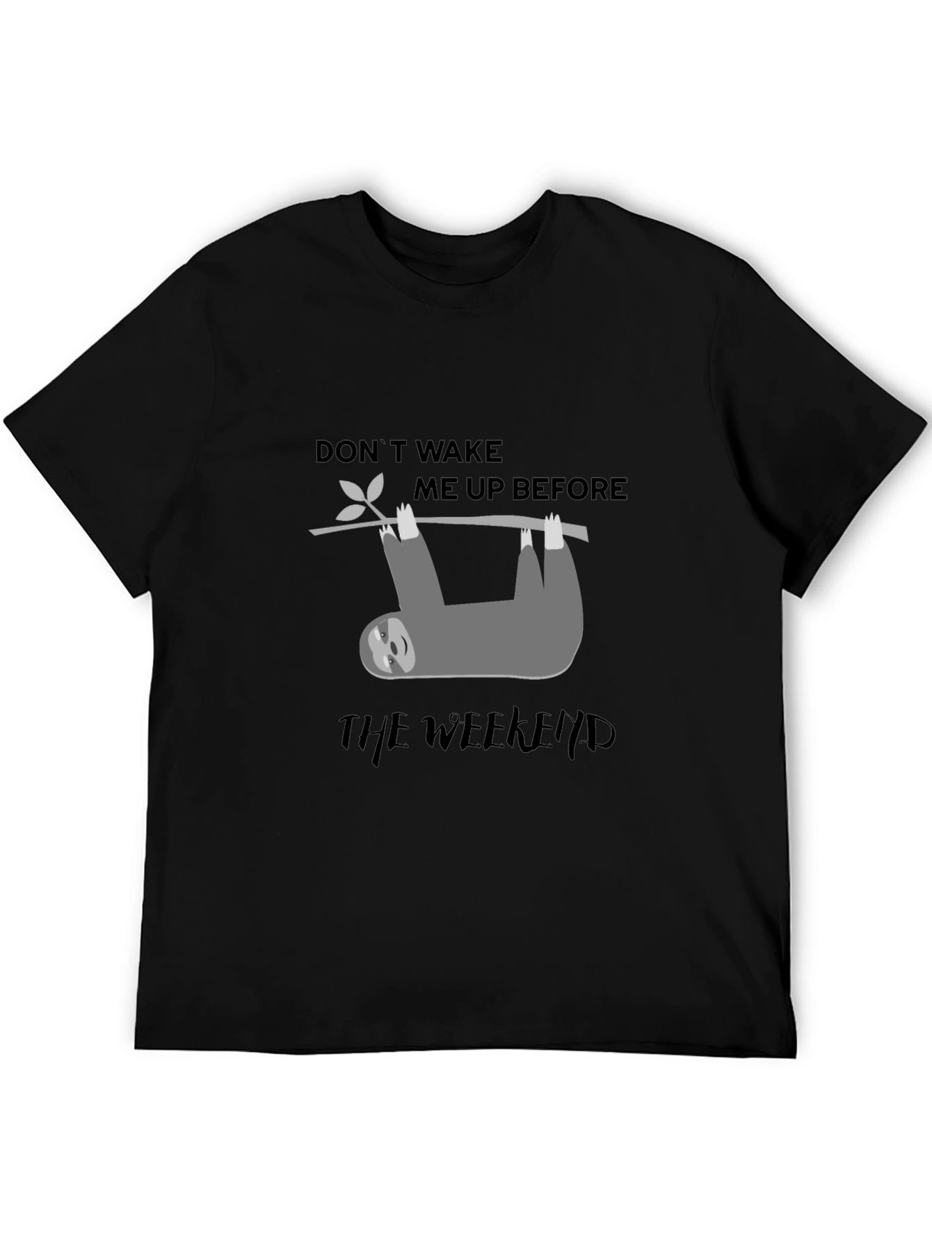 Dont Wake Me Sloth Graphic Tee