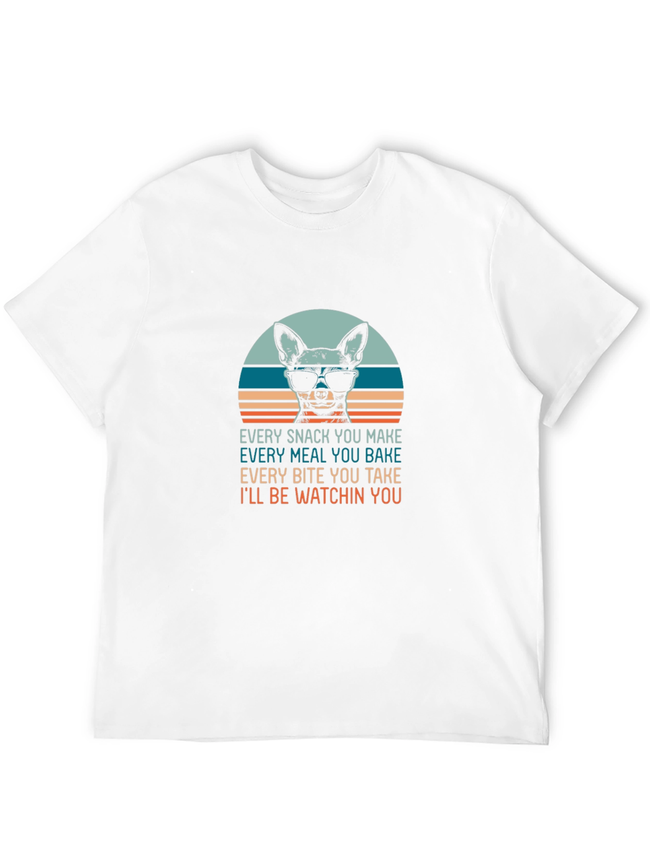 Dog Lover Graphic Tee - Every Snack You Make