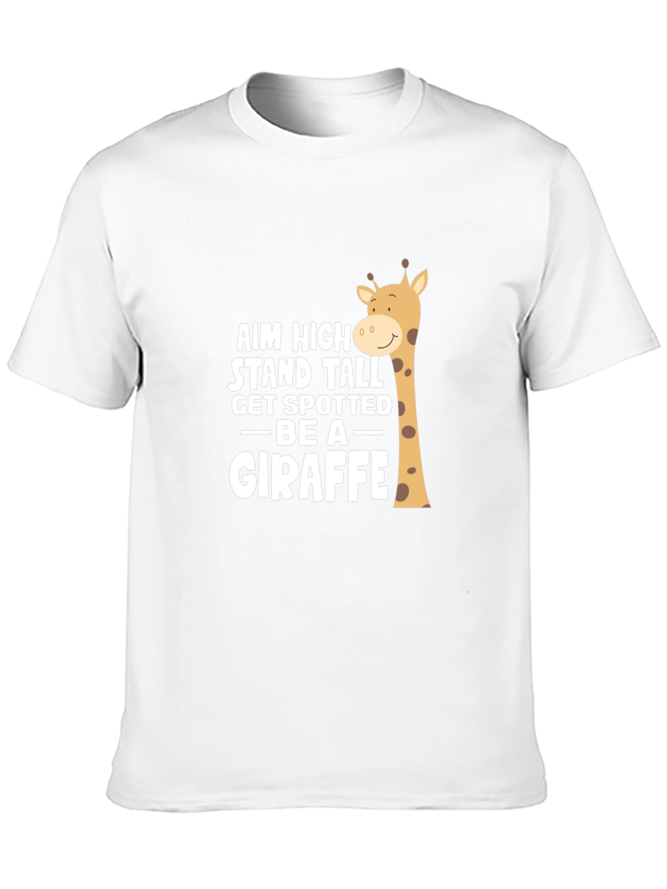 Aim High Giraffe Graphic Tee