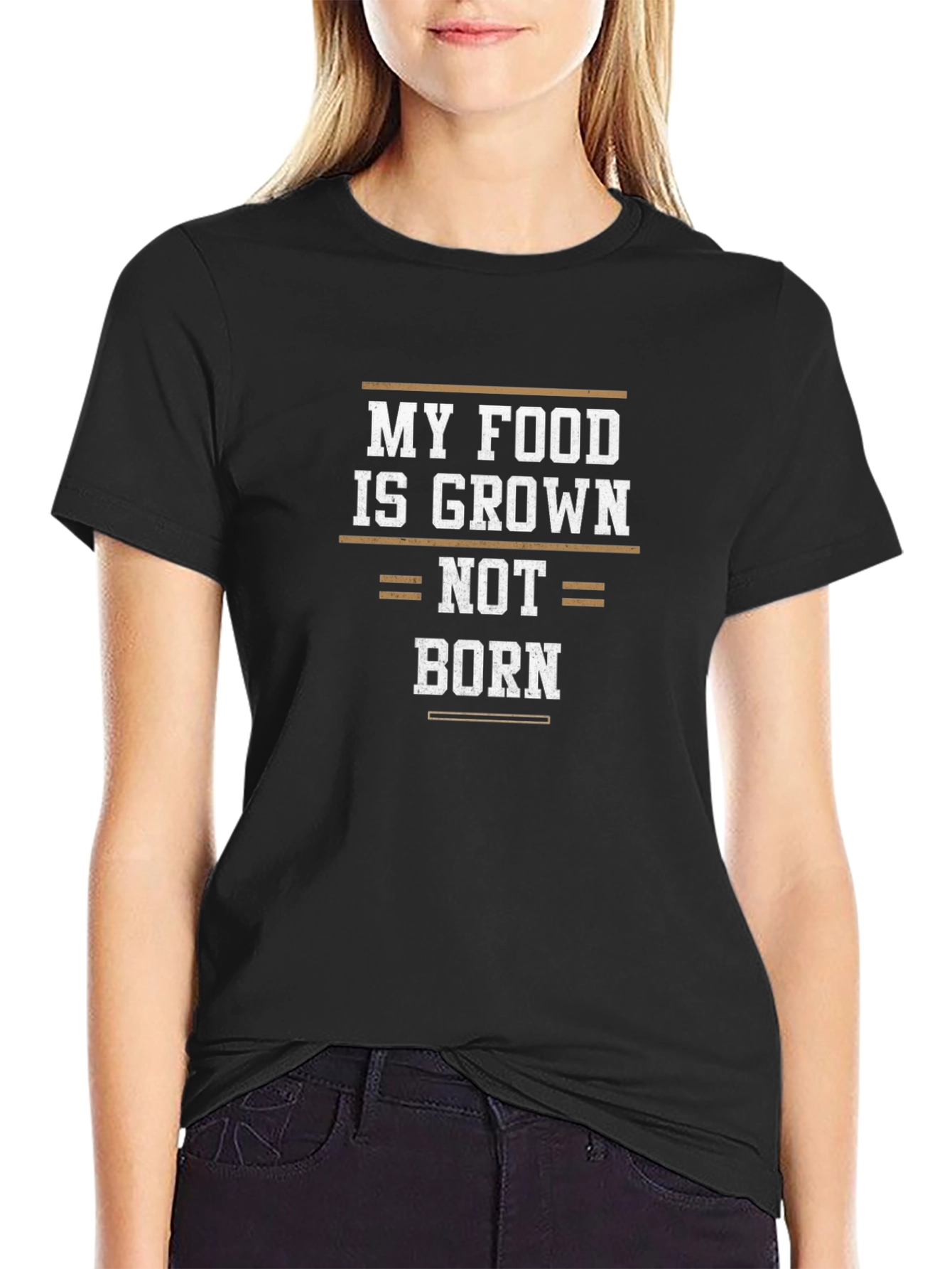 My Food is Grown Not Born Graphic Tee