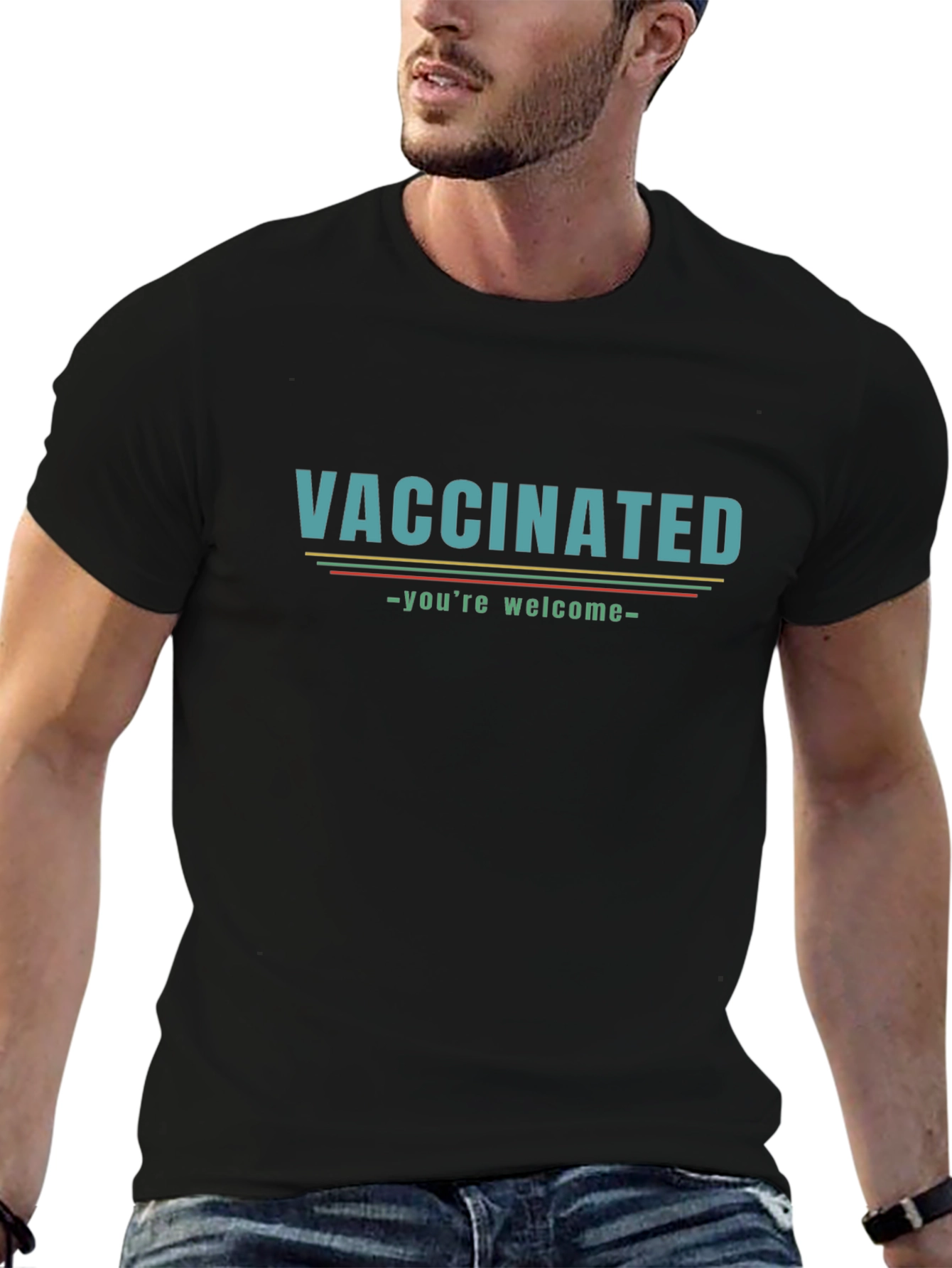 Vaccinated Graphic Tee - Youre Welcome!