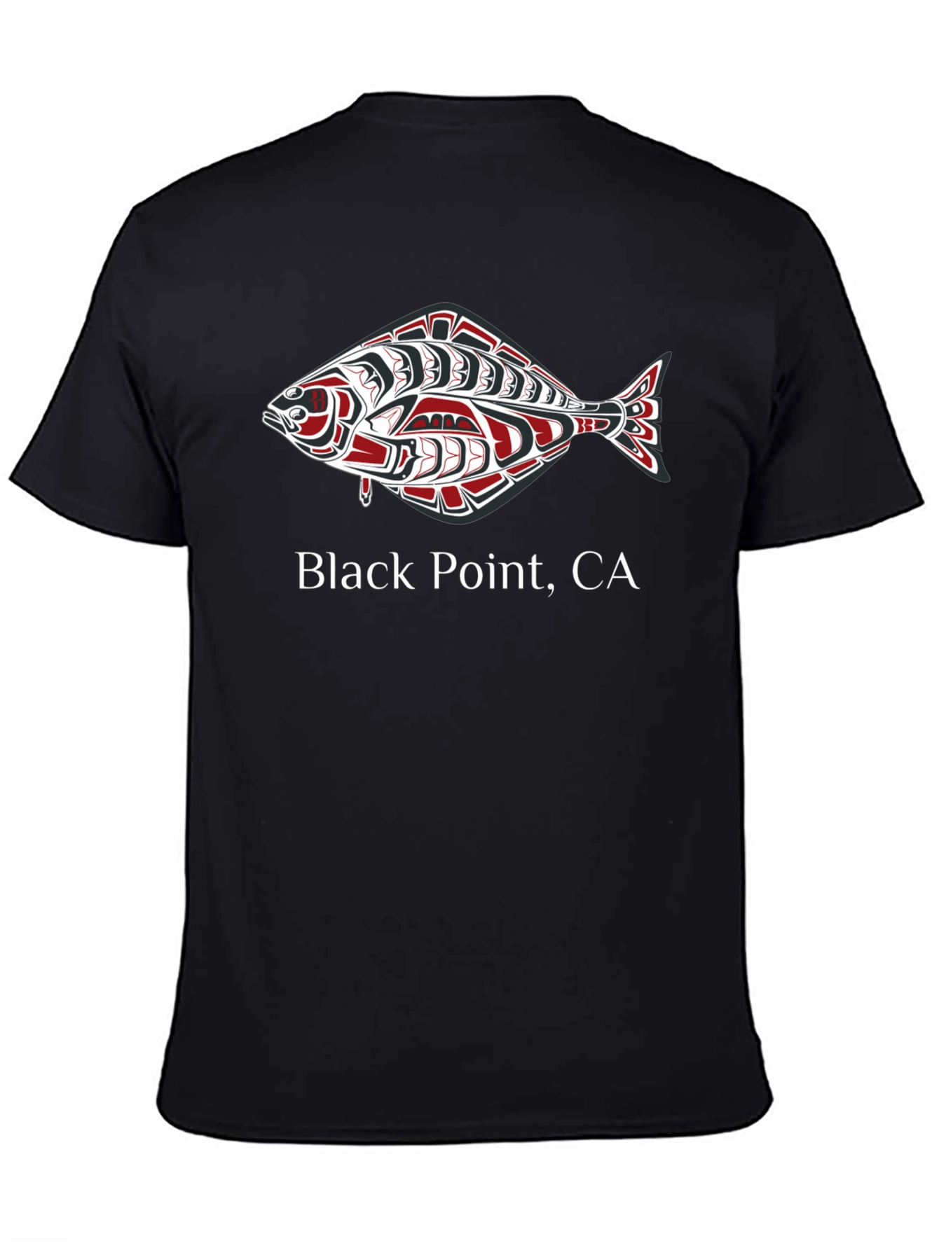 Black Point CA Fish Graphic Tee
